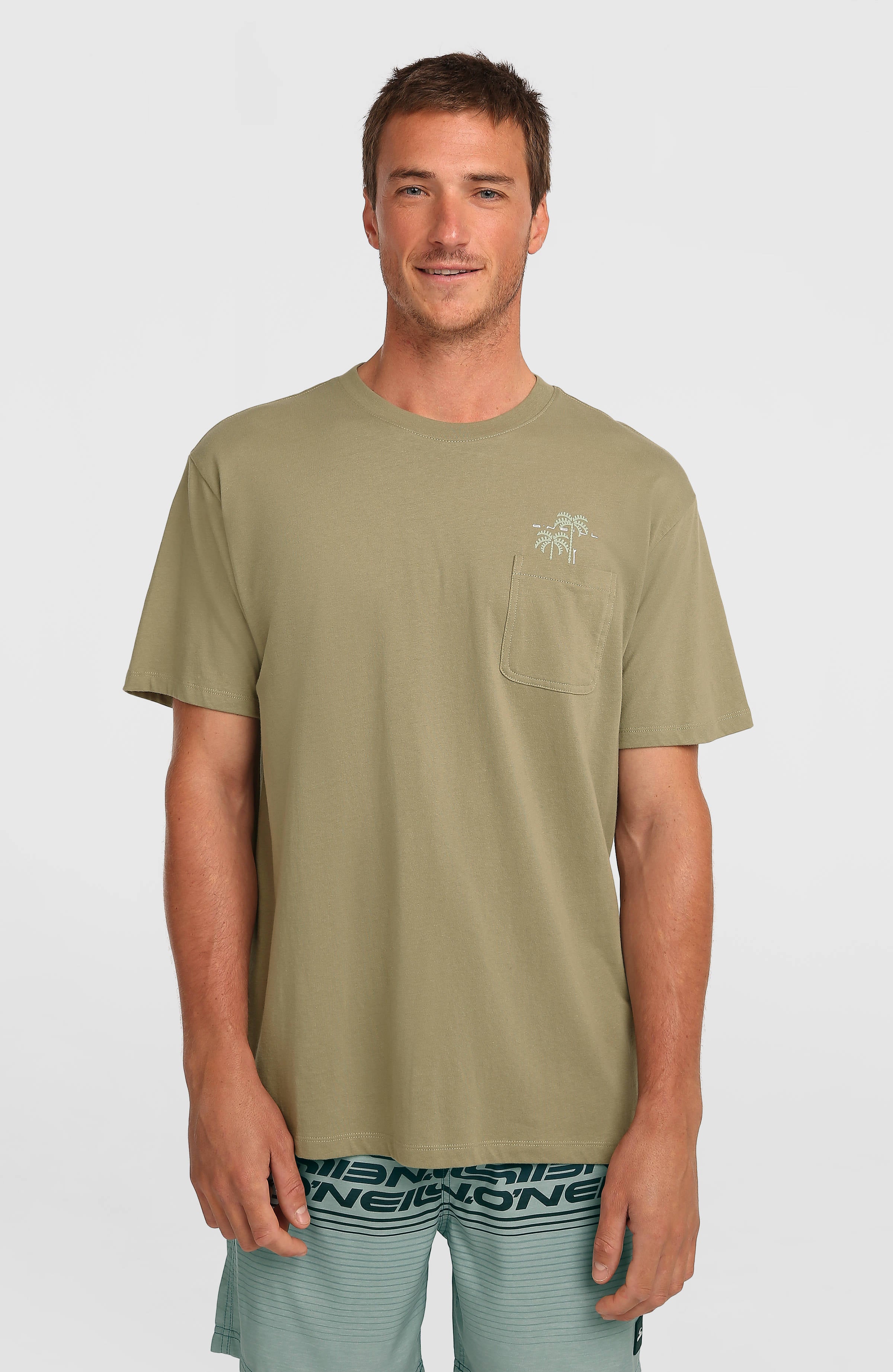 Chest Pocket T-Shirt Avery Fern