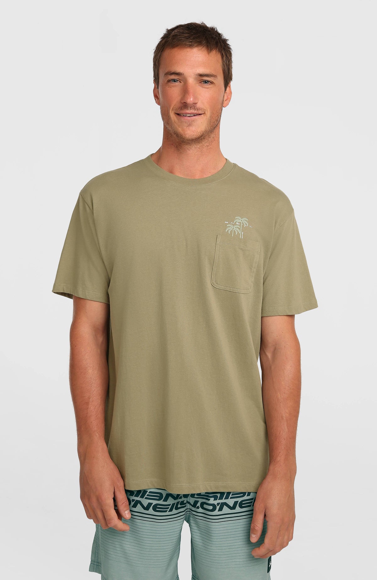 Chest Pocket T-Shirt Avery Fern