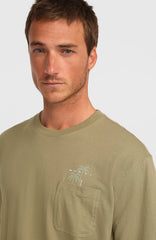 Chest Pocket T-Shirt Avery Fern