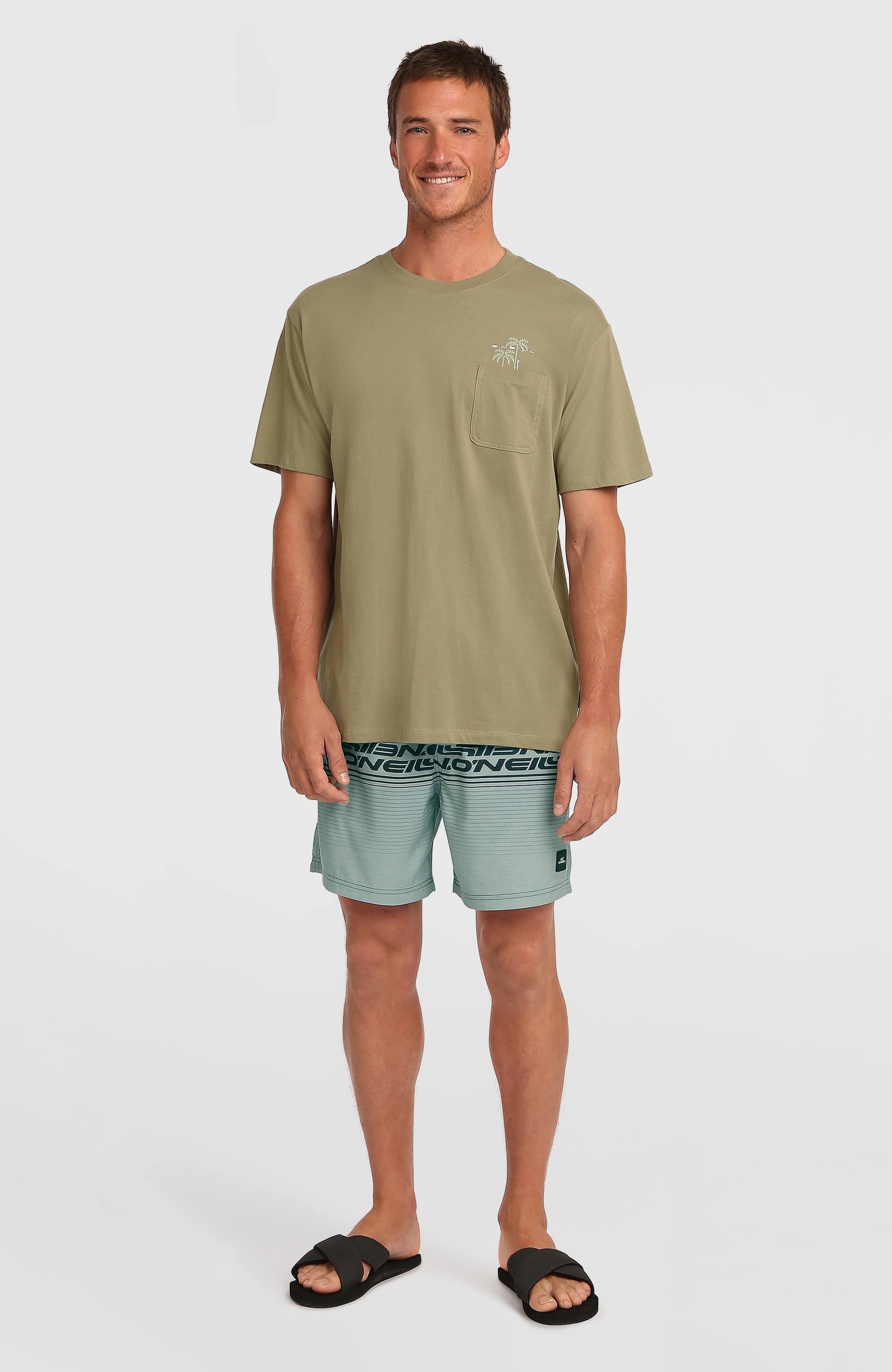 Chest Pocket T-Shirt Avery Fern