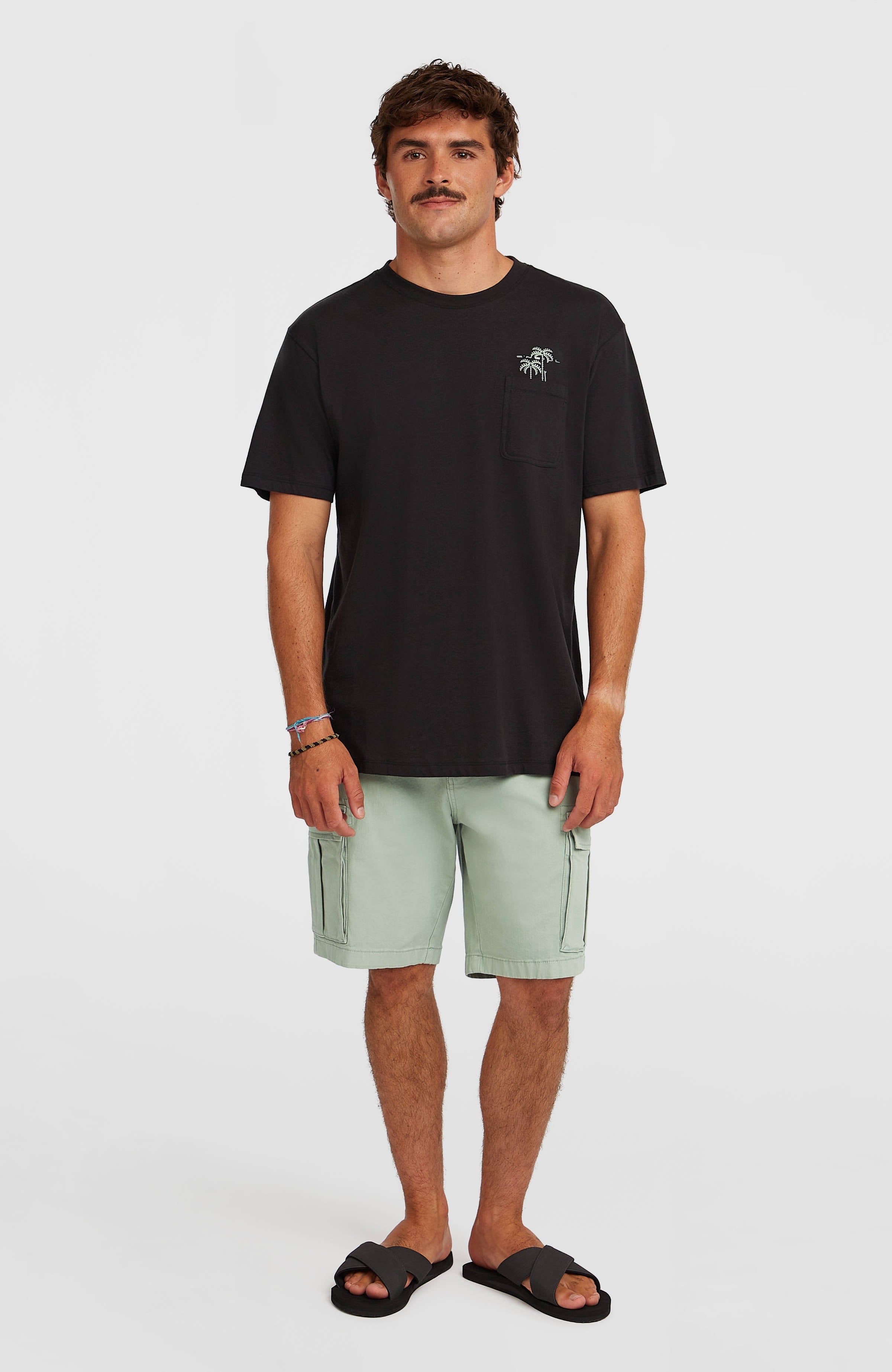 Chest Pocket T-Shirt Black Out