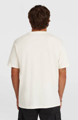 O’Neill Logo Stripe T-Shirt Snow White