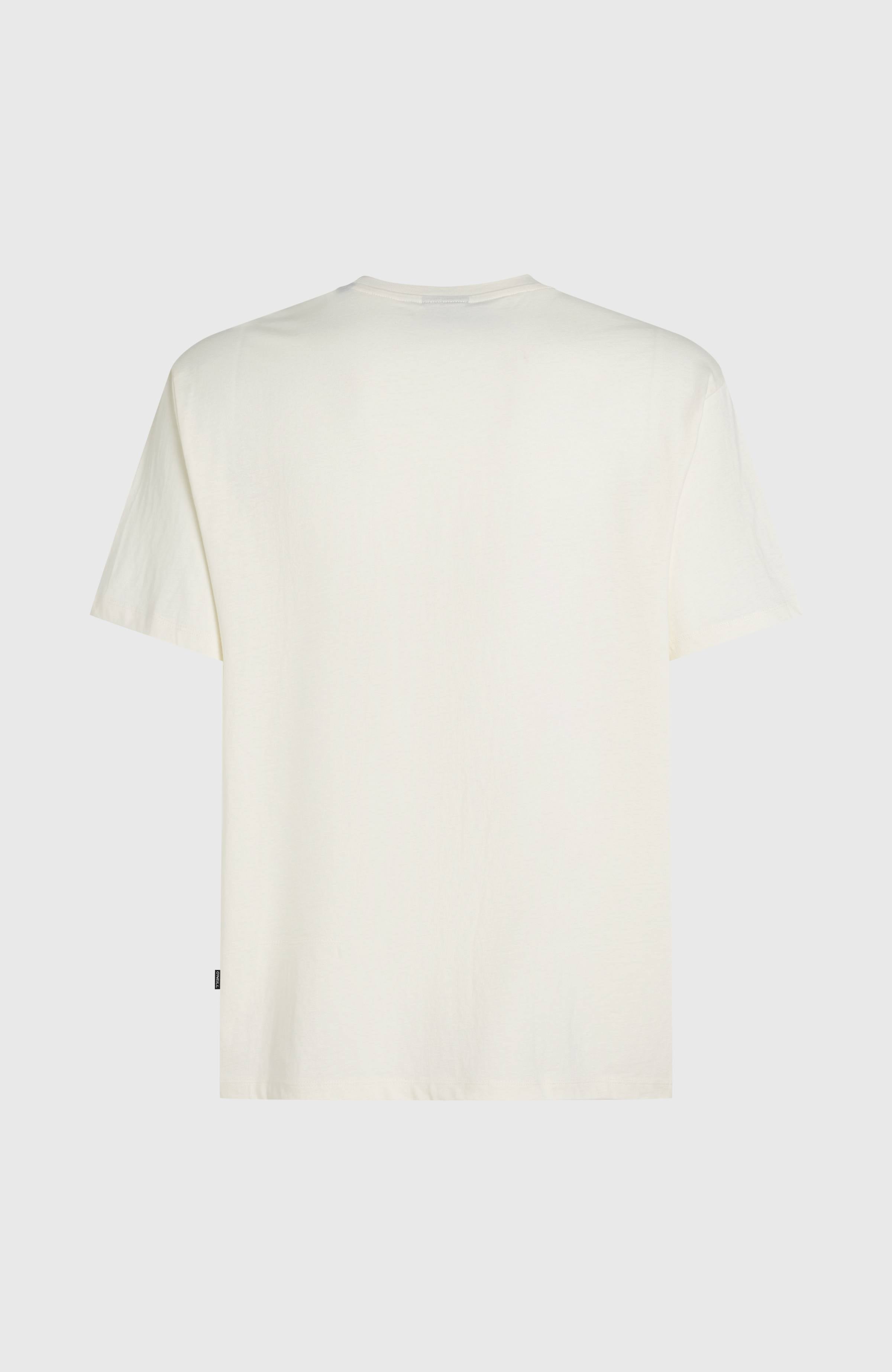 O’Neill Logo Stripe T-Shirt Snow White