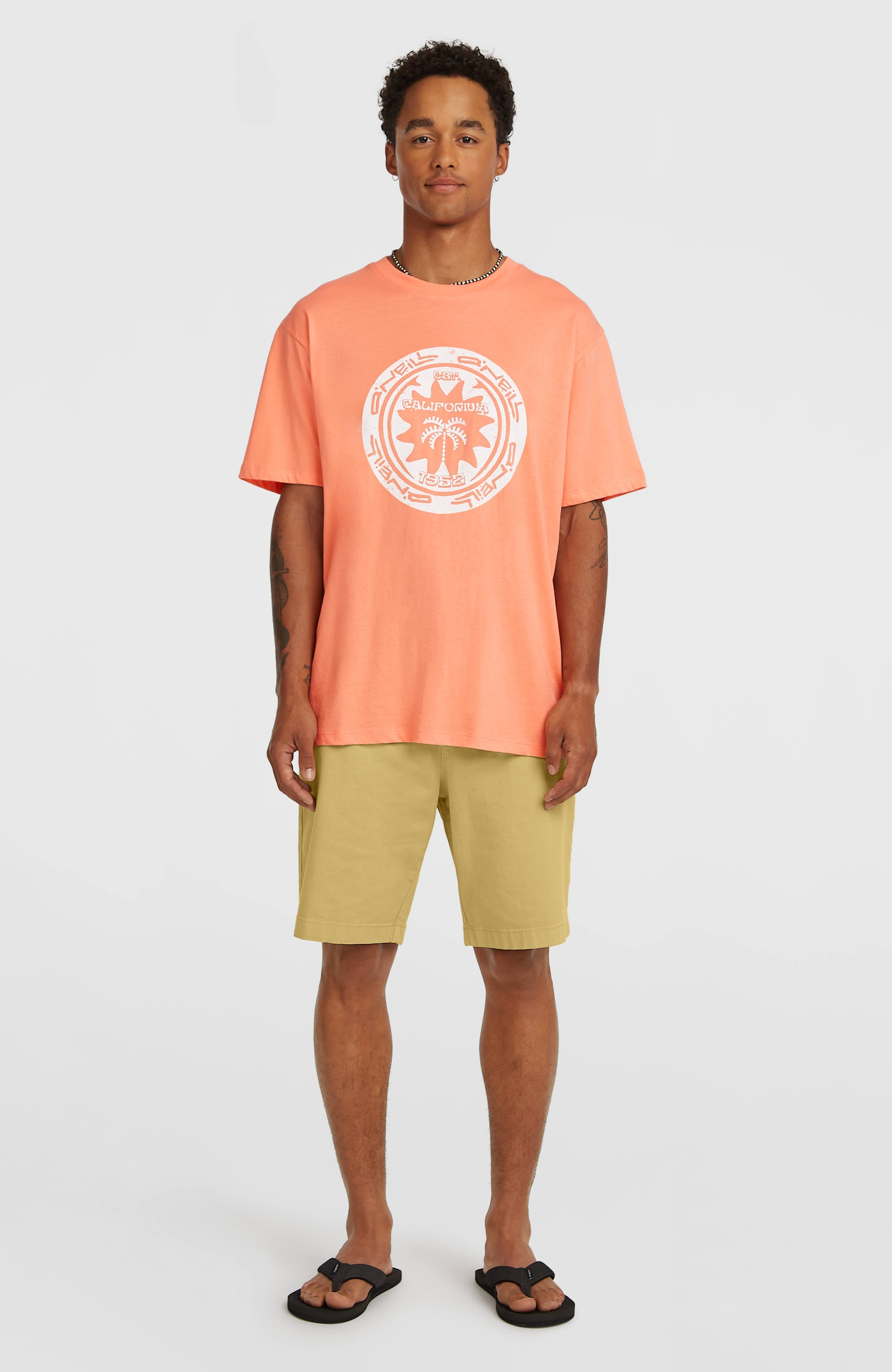 O'Neill Must-Have Graphic T-Shirt Funky Peach