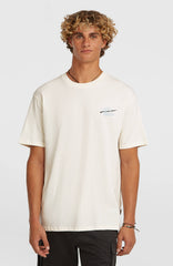 O’Neill Retro Back Print T-Shirt Snow White