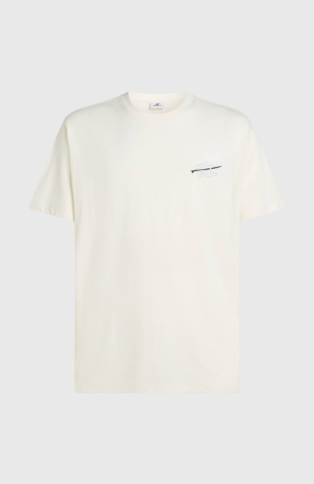 O’Neill Retro Back Print T-Shirt Snow White