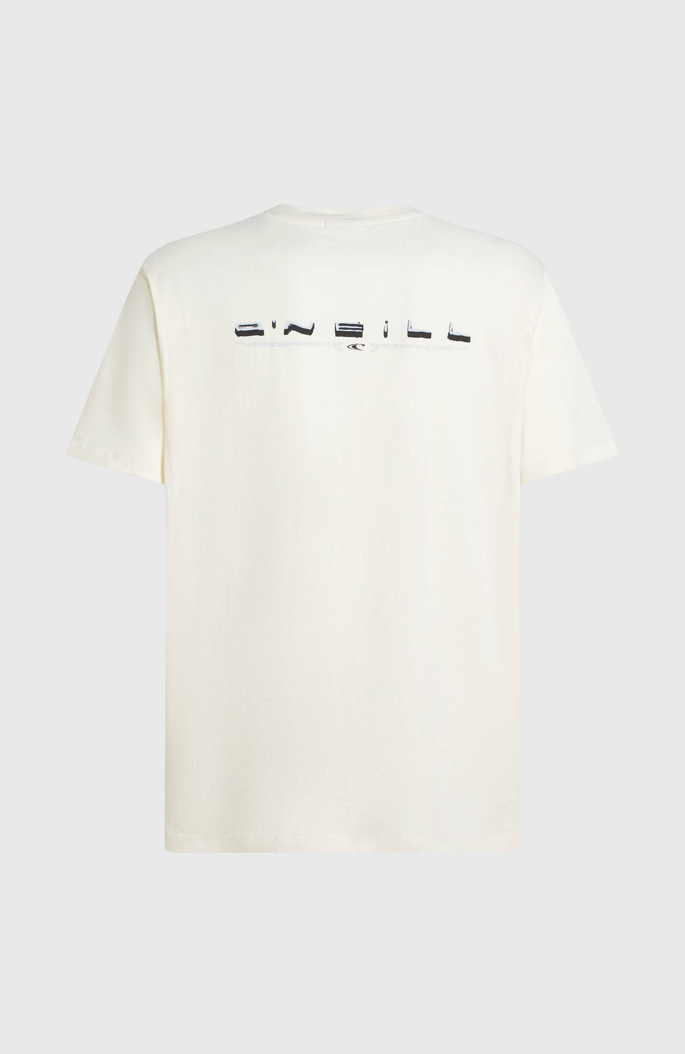 O’Neill Retro Back Print T-Shirt Snow White