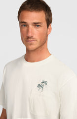 Chest Pocket T-Shirt Snow White