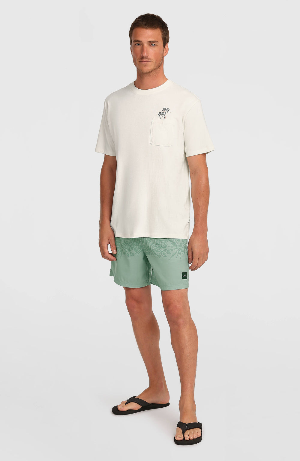 Chest Pocket T-Shirt Snow White