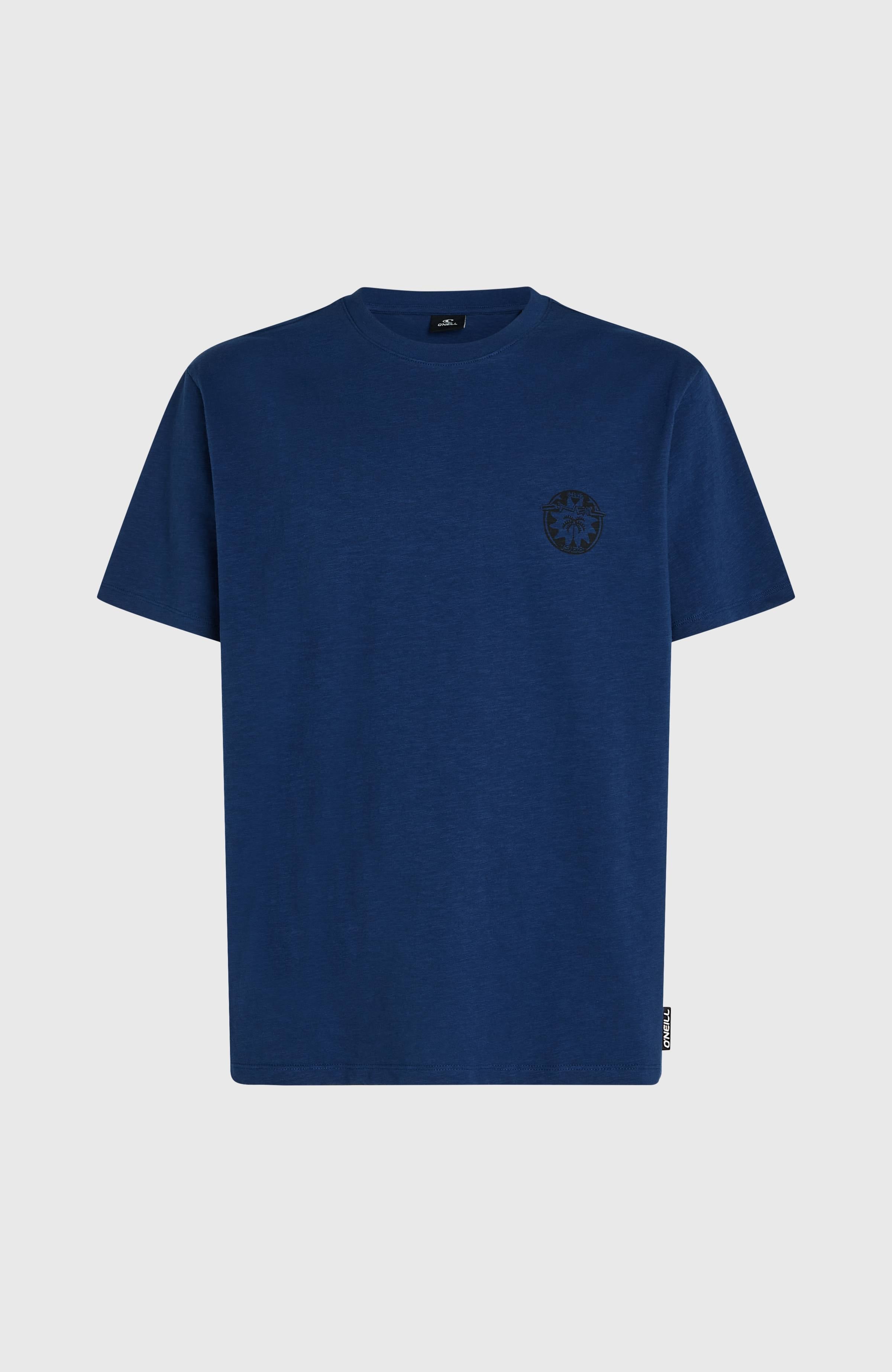 O’Neill Slub Back Print T-Shirt English Evening