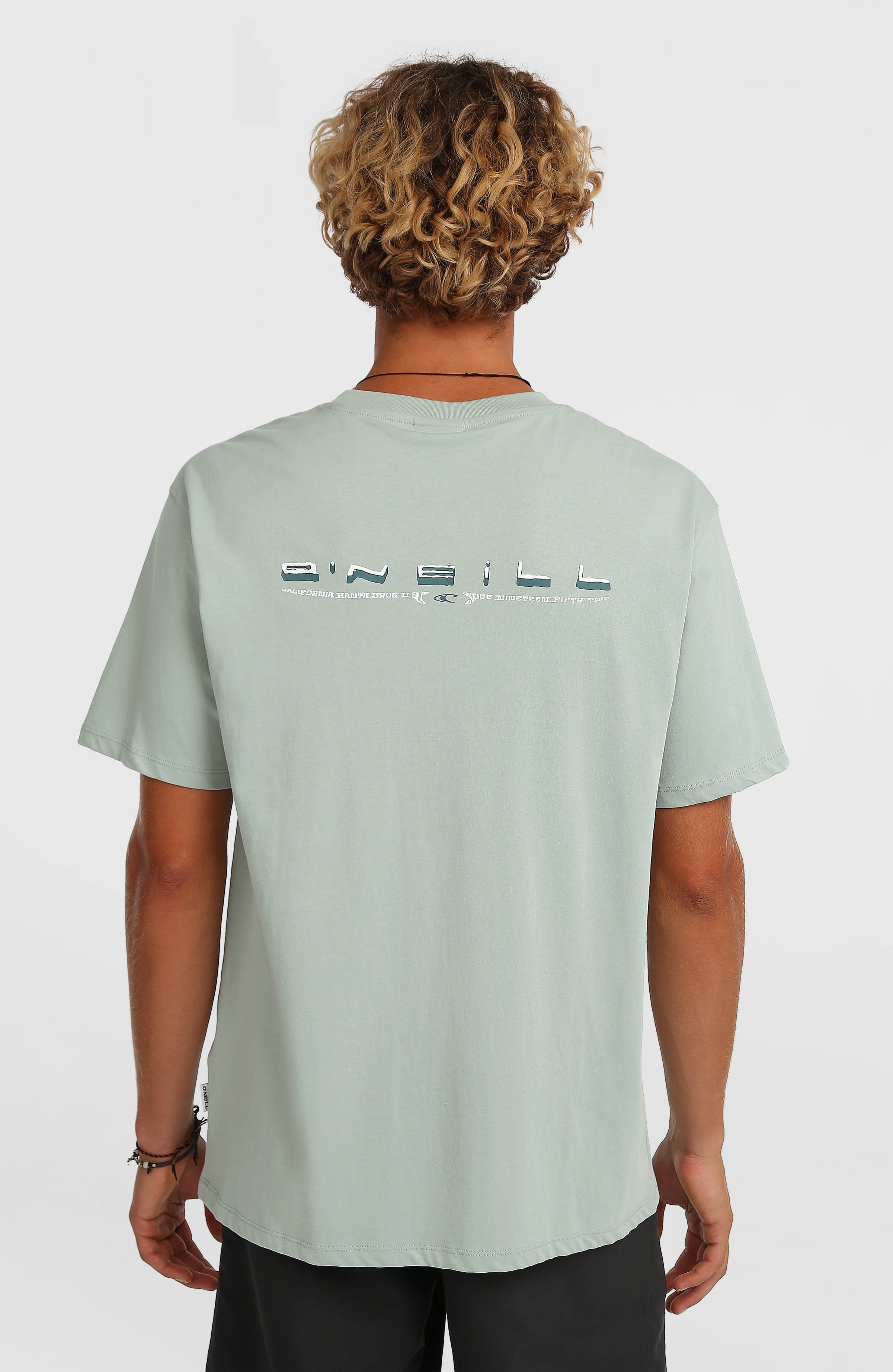 O’Neill Retro Back Print T-Shirt Marble Arch