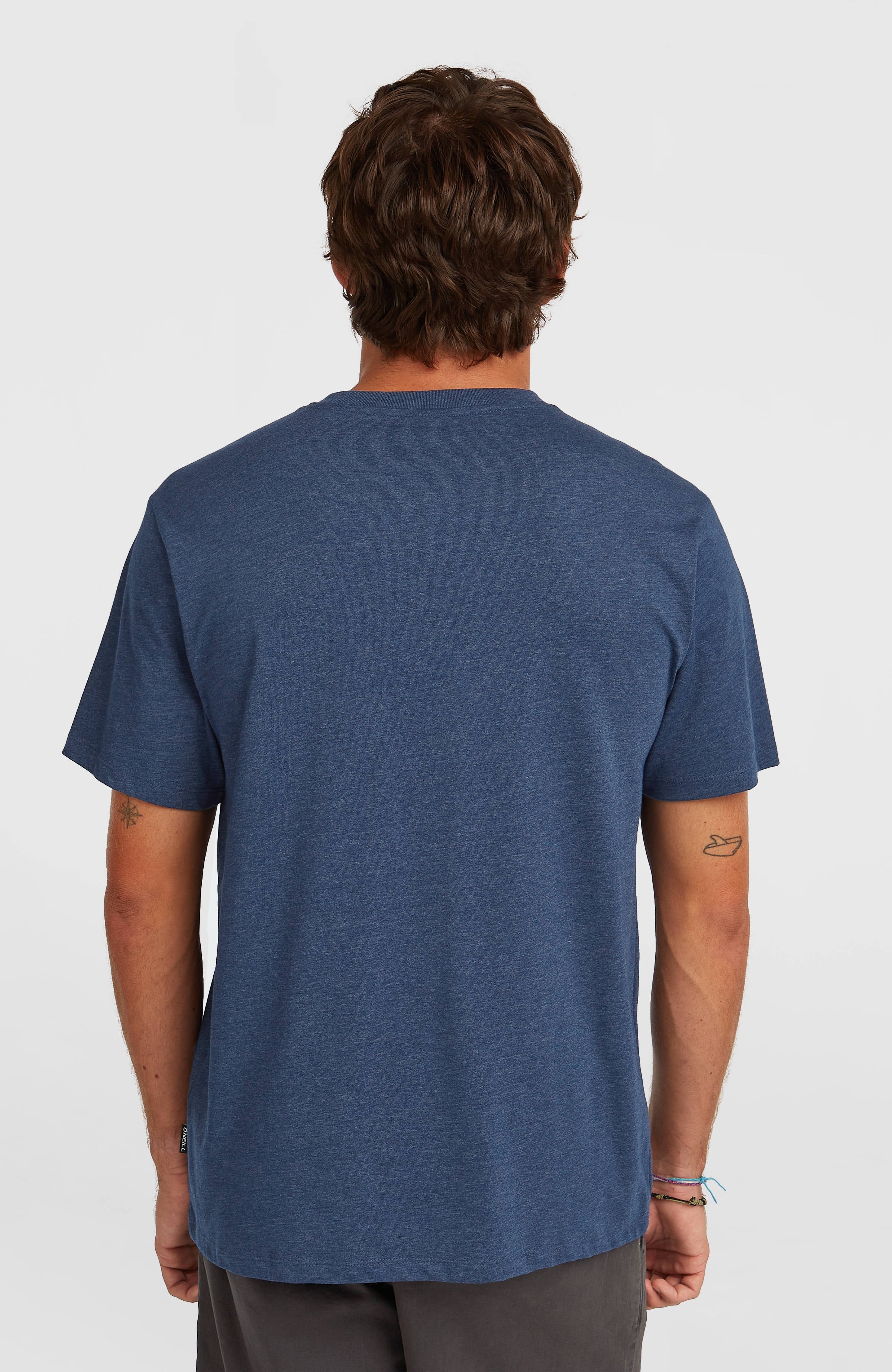 O’Neill Melange Front Print T-Shirt English Evening