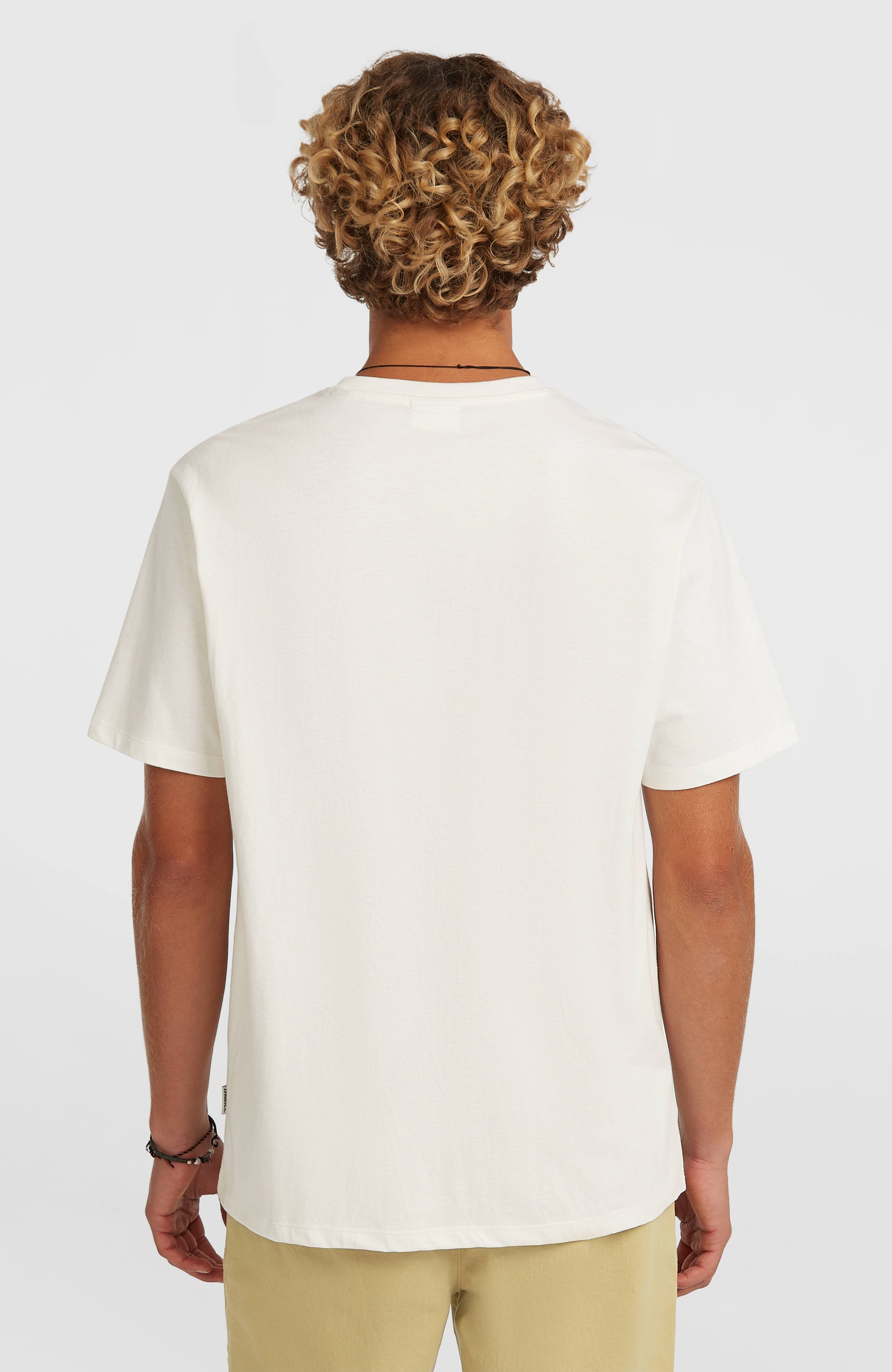 O’Neill Melange Front Print T-Shirt Snow White