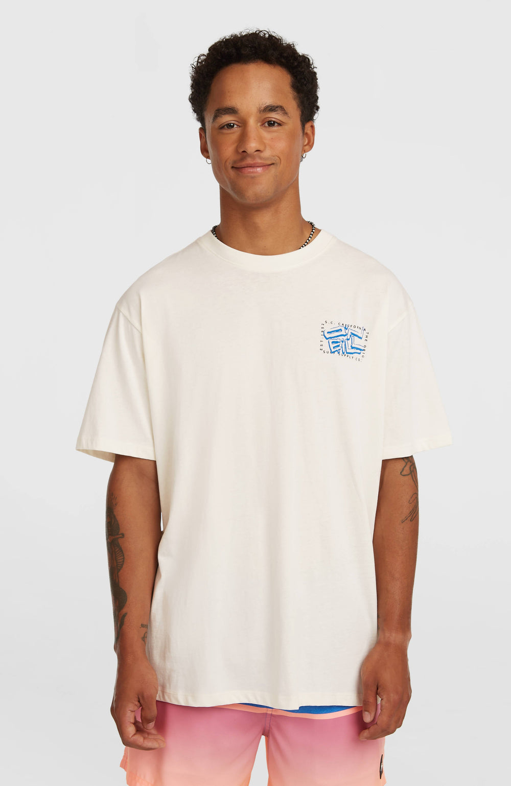 O'Neill Photo Back Print T-shirt Snow White