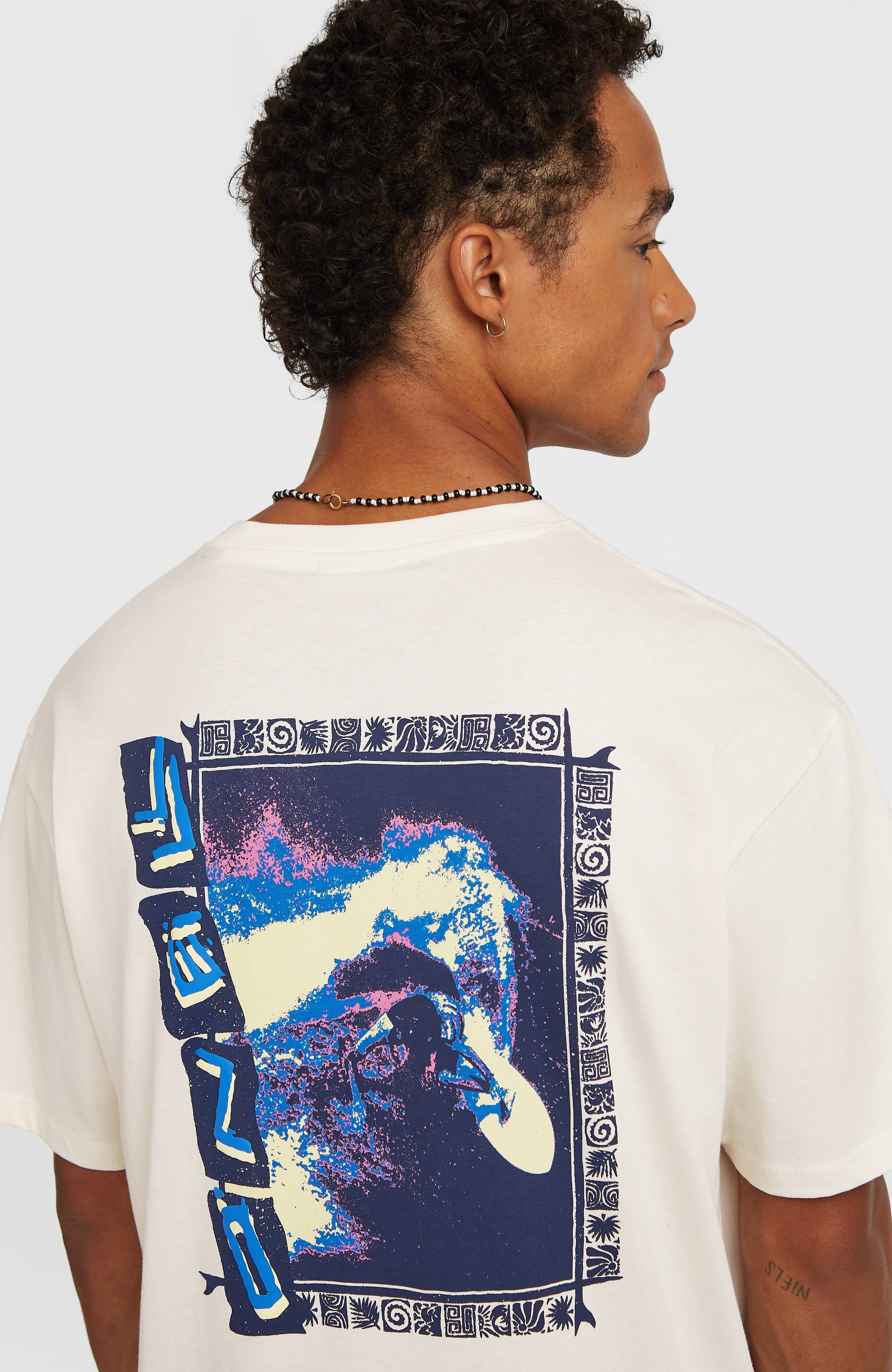 O'Neill Photo Back Print T-shirt Snow White