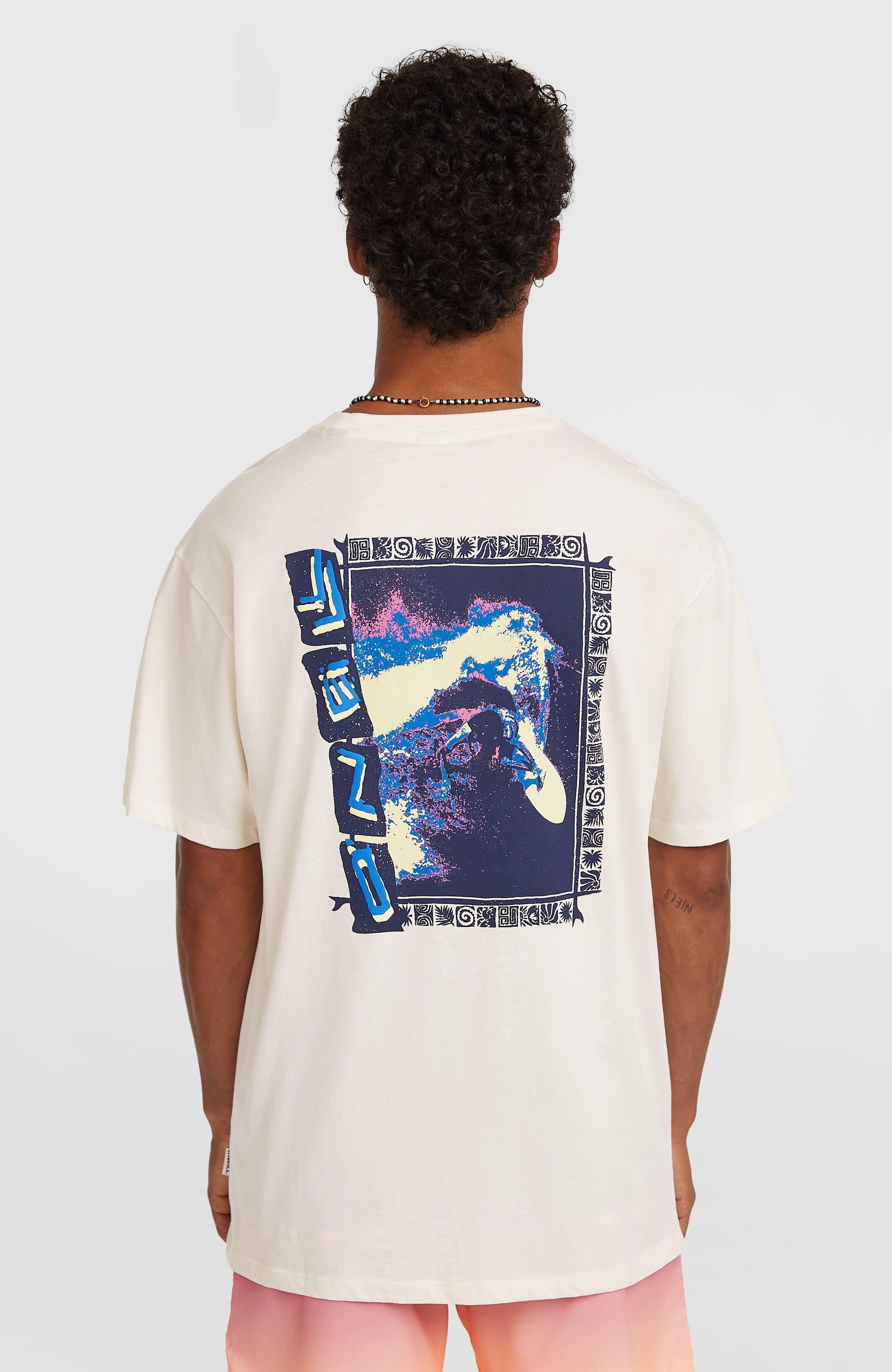 O'Neill Photo Back Print T-shirt Snow White
