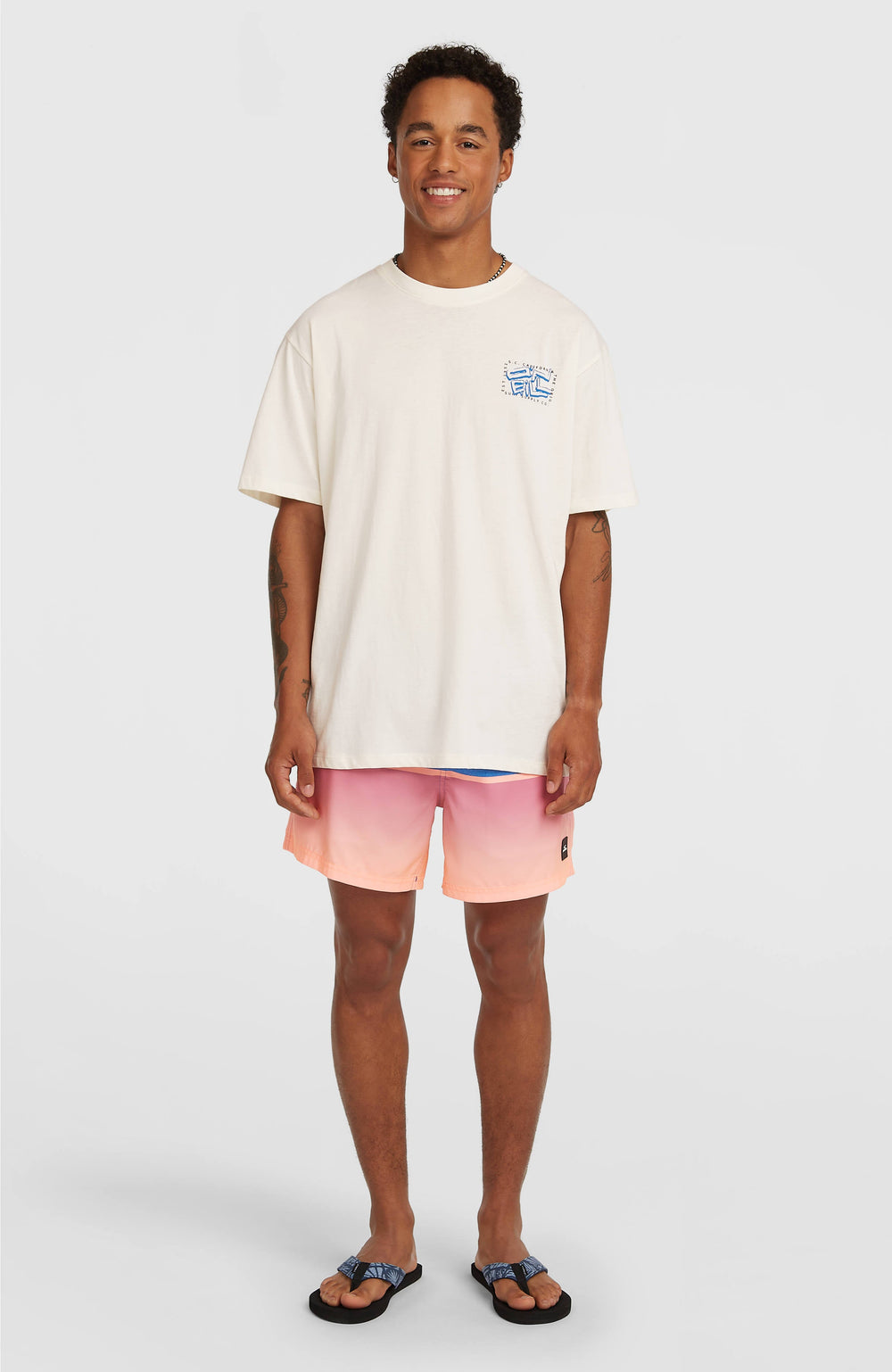 O'Neill Photo Back Print T-shirt Snow White