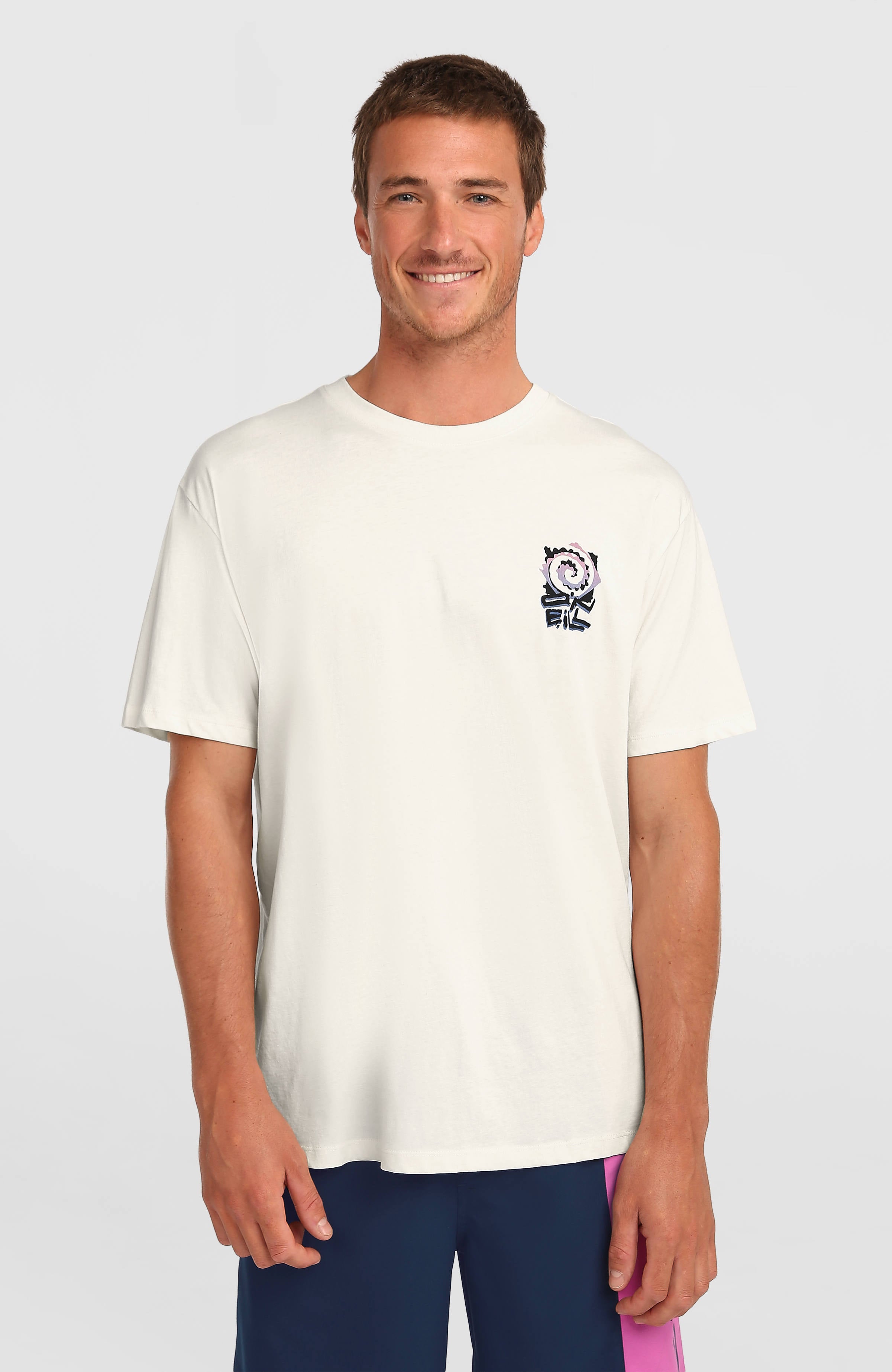 Chest Print T-Shirt Snow White