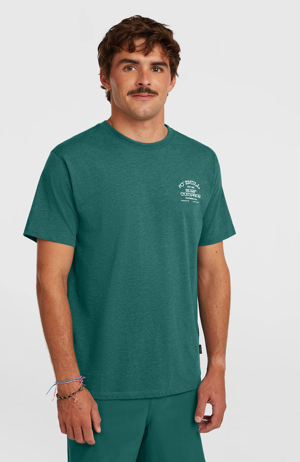 Melange Chest Print T-Shirt Botanical Heat