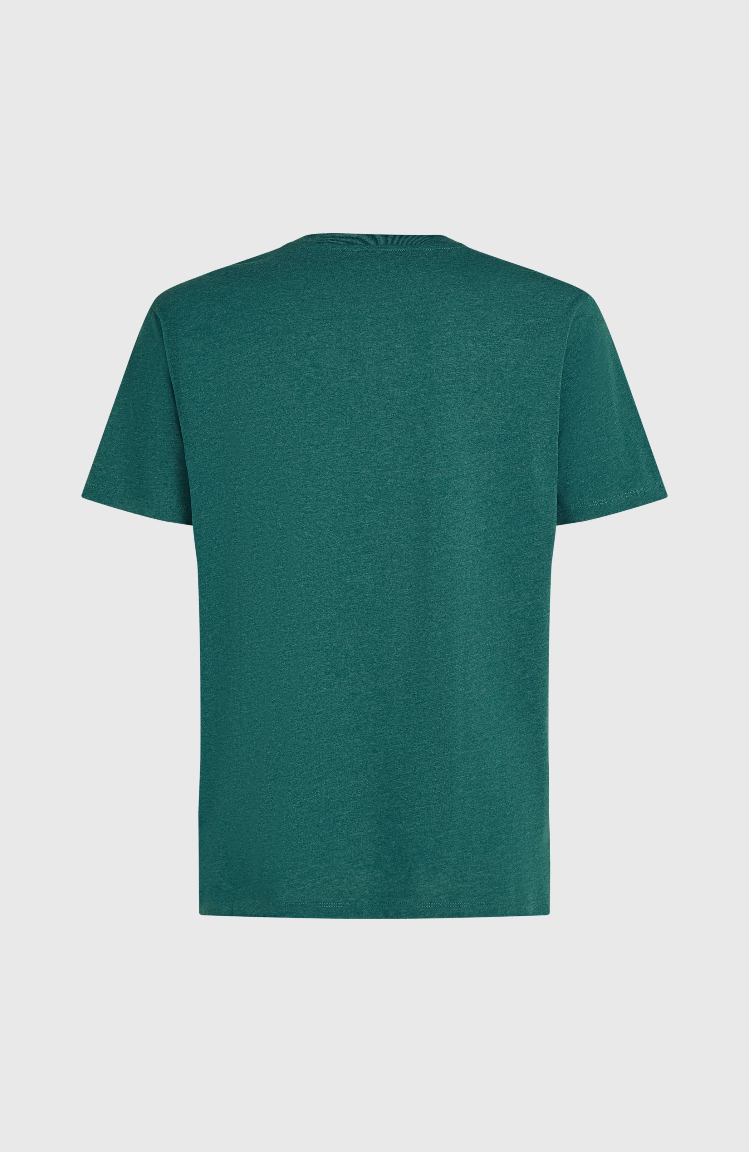 Melange Chest Print T-Shirt Botanical Heat