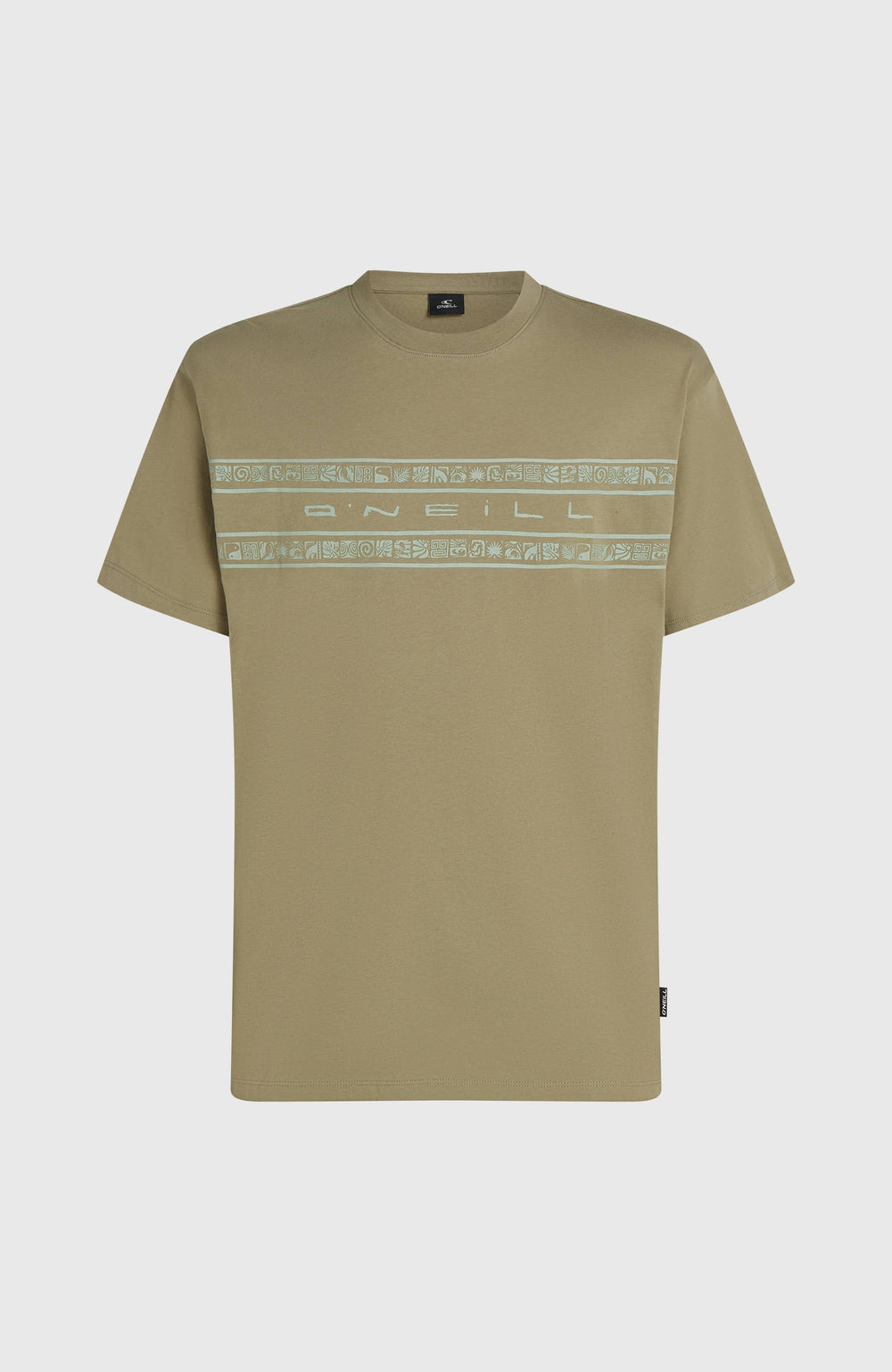 O’Neill Flower Stripe T-Shirt Avery Fern