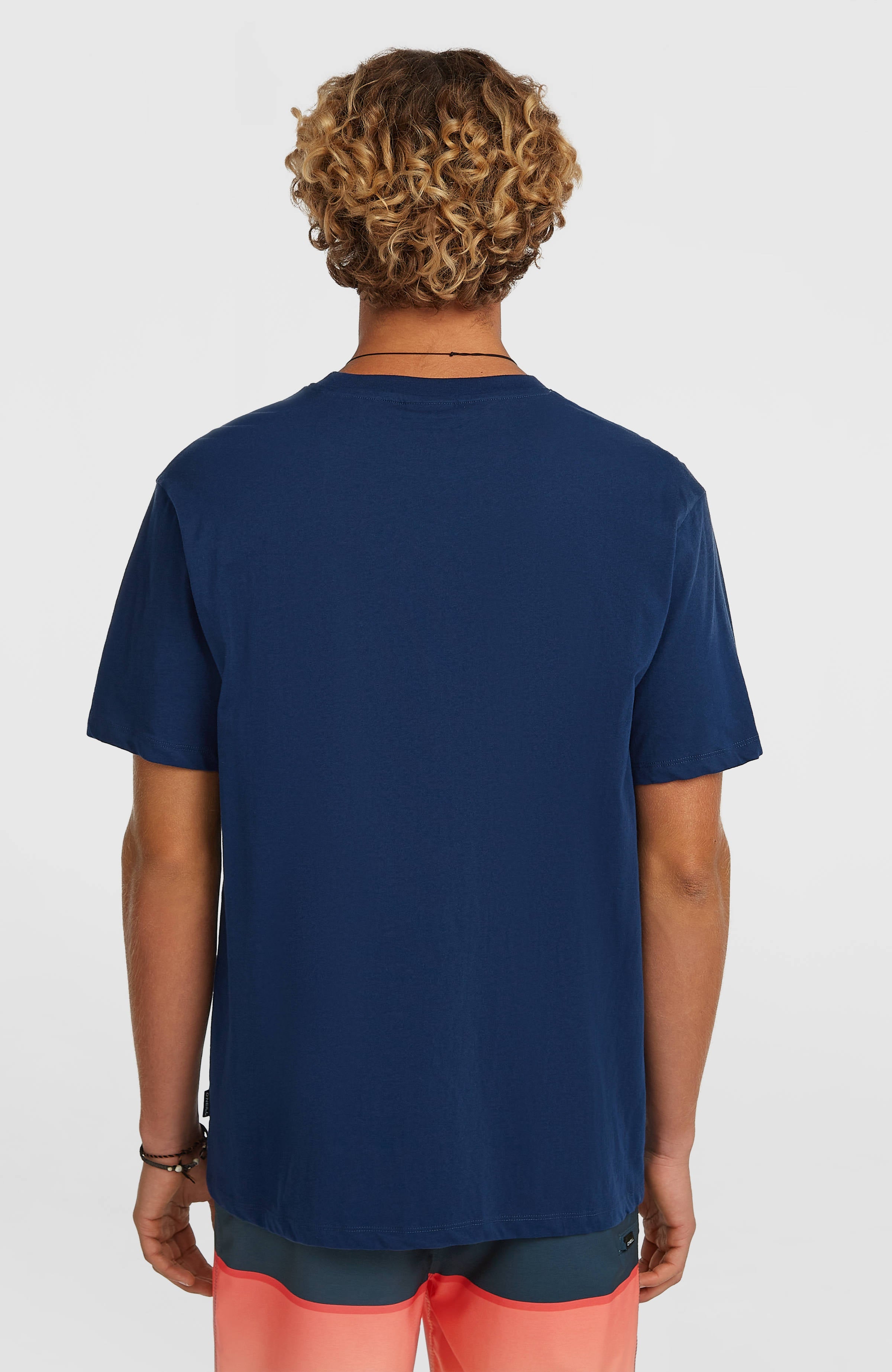 Chest Print T-Shirt English Evening