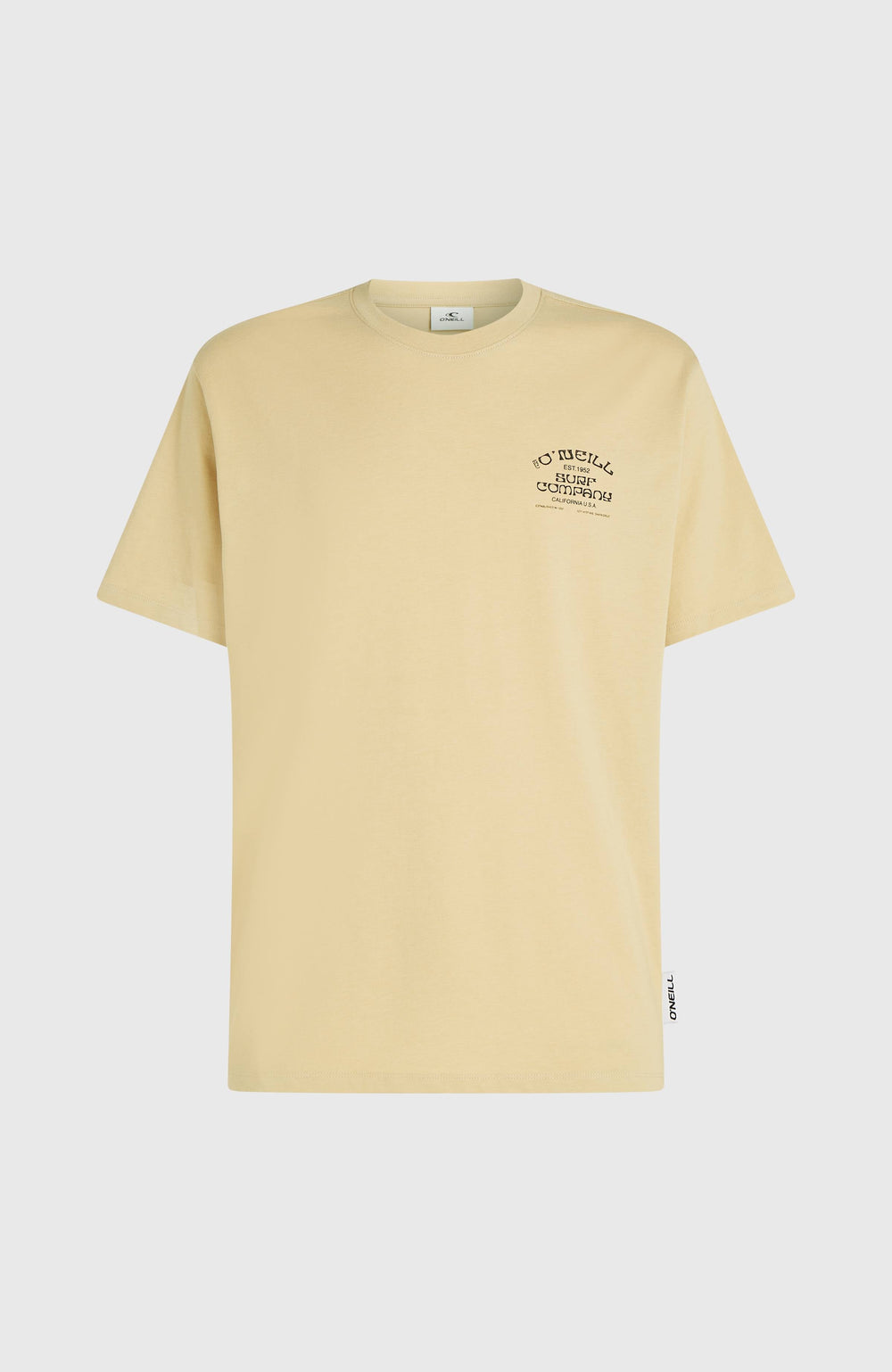 Melange Chest Print T-Shirt Cocoa Sand