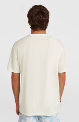 O’Neill Flower Stripe T-Shirt Snow White