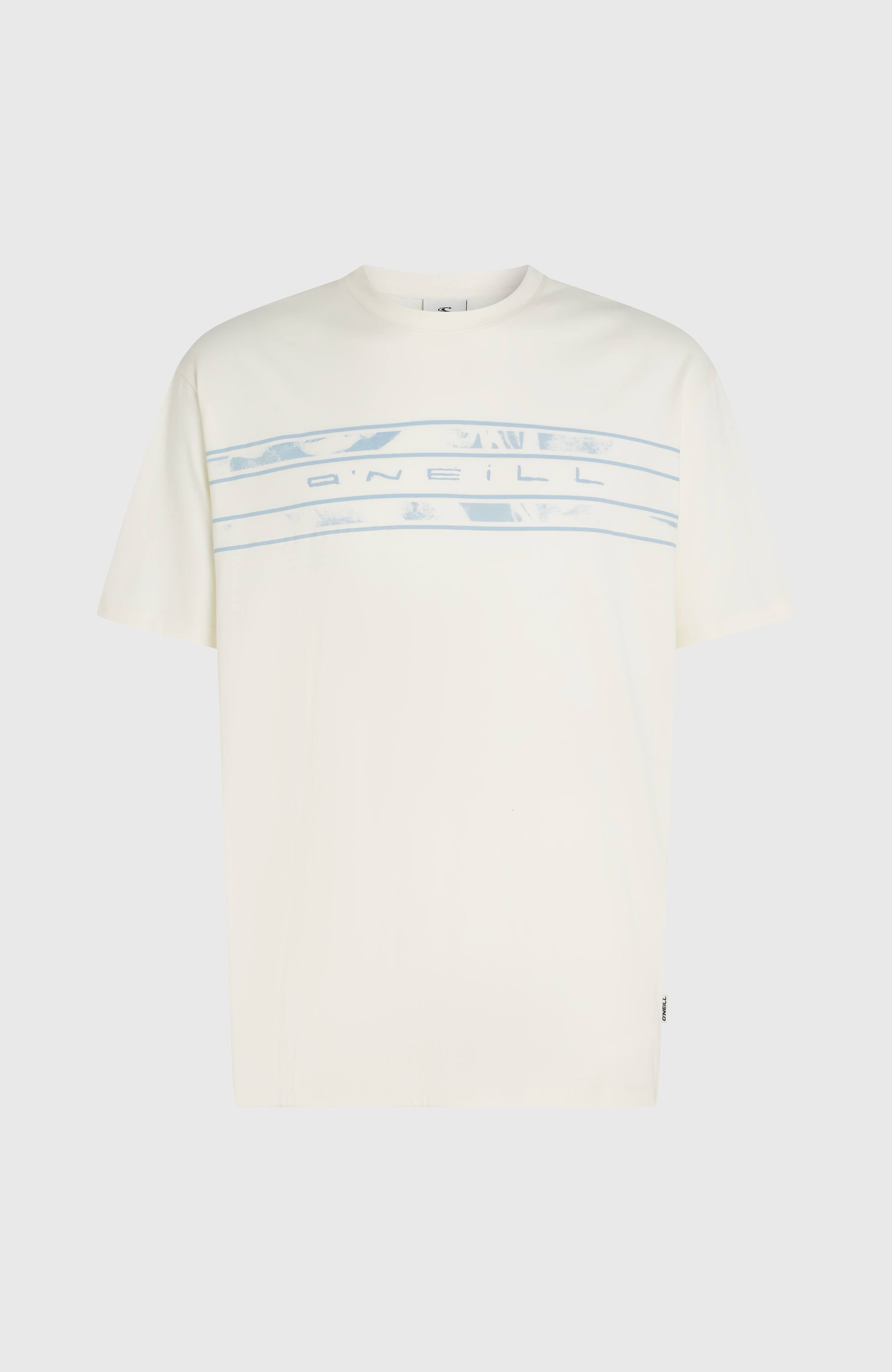 O’Neill Flower Stripe T-Shirt Snow White
