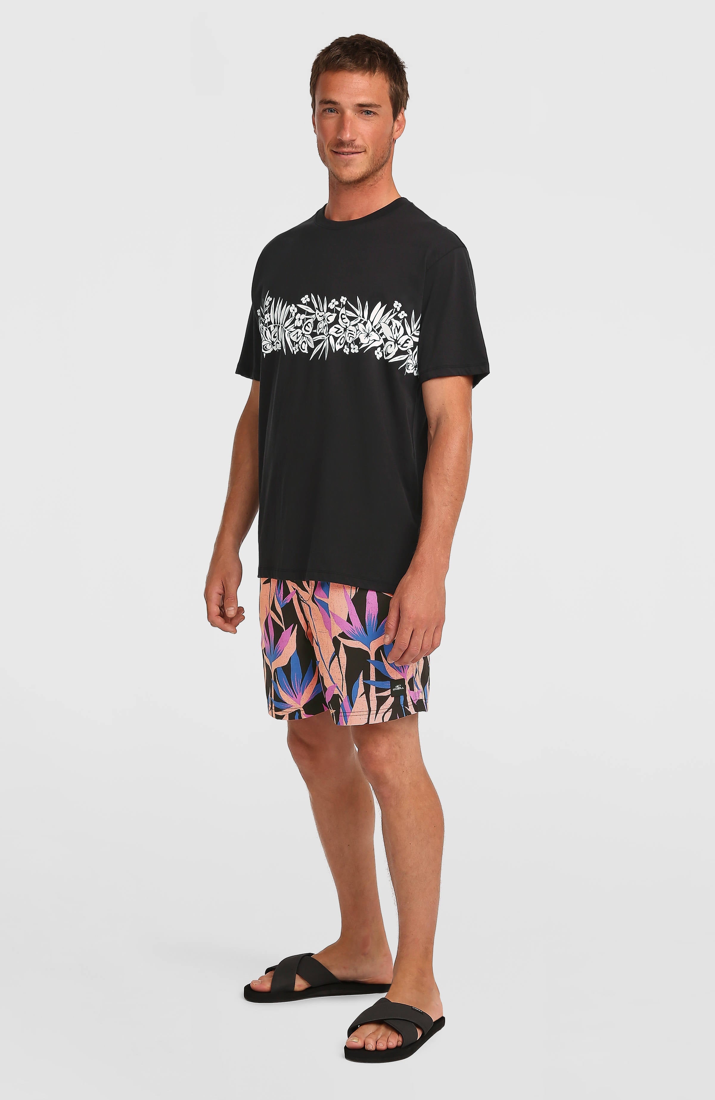 O’Neill Uni Flower T-Shirt Black Out