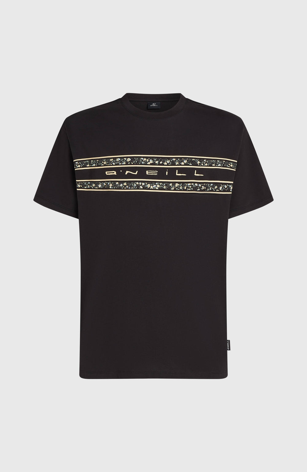 O’Neill Flower Stripe T-Shirt Black Out