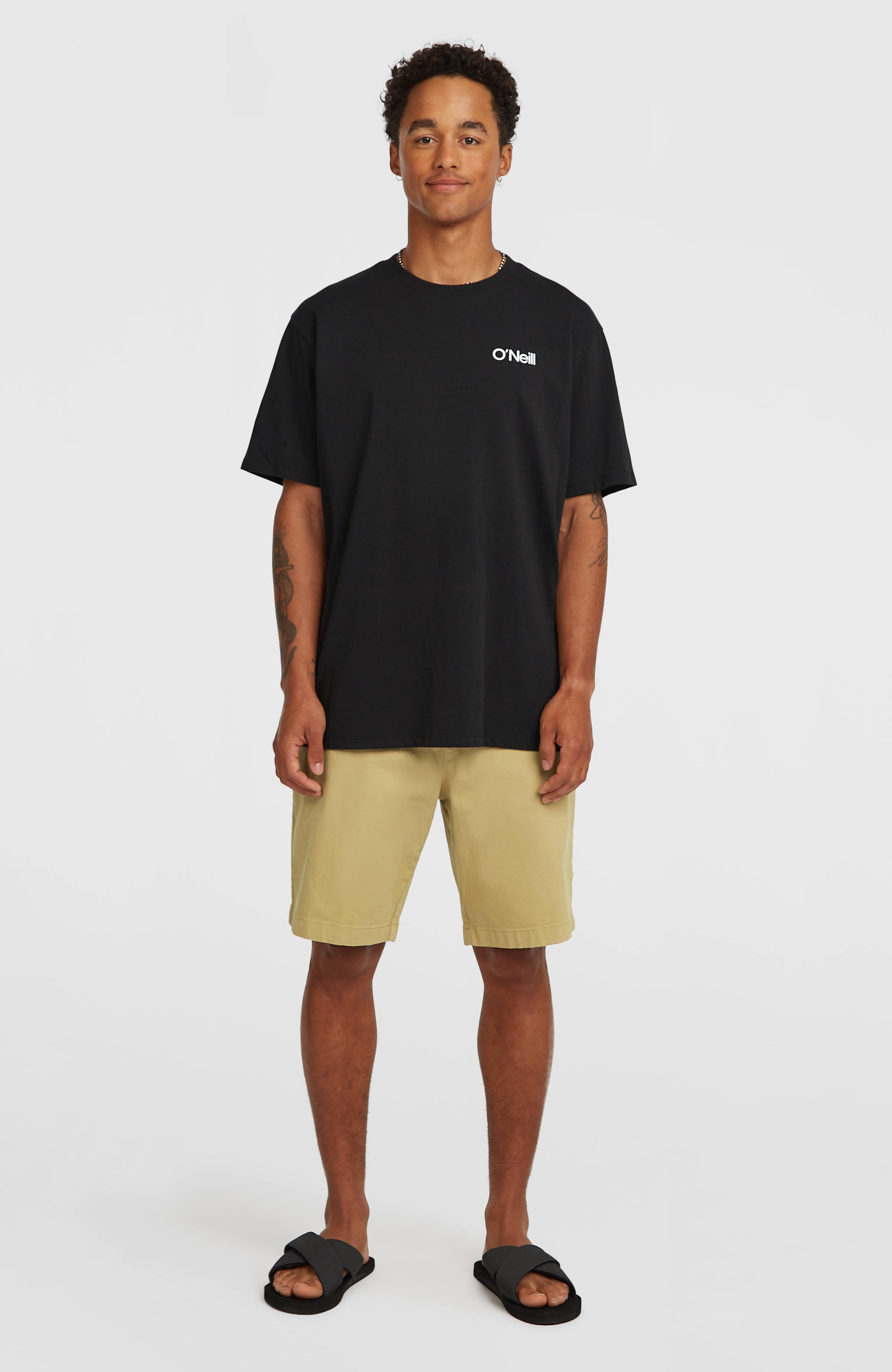 Polygiene Cotton Graphic T-Shirt Black Out