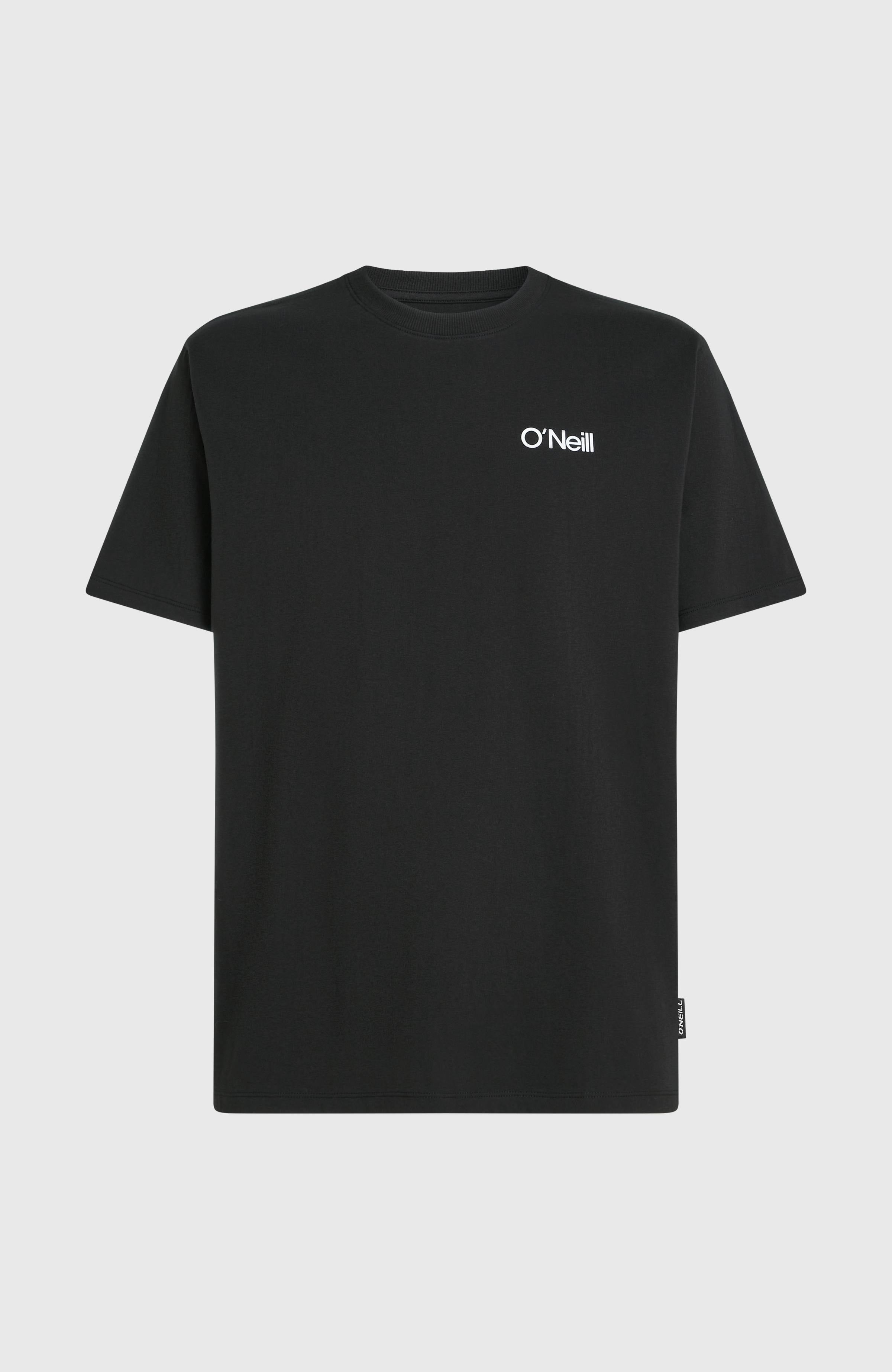 Polygiene Cotton Graphic T-Shirt Black Out