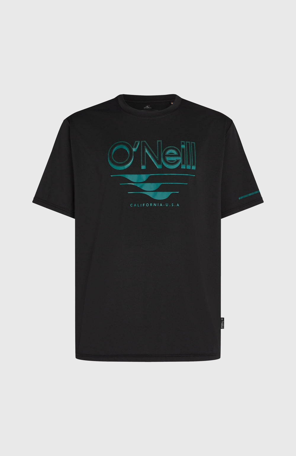 O'Neill Hybrid UPF 50+ Polygiene Graphic T-Shirt Black Out