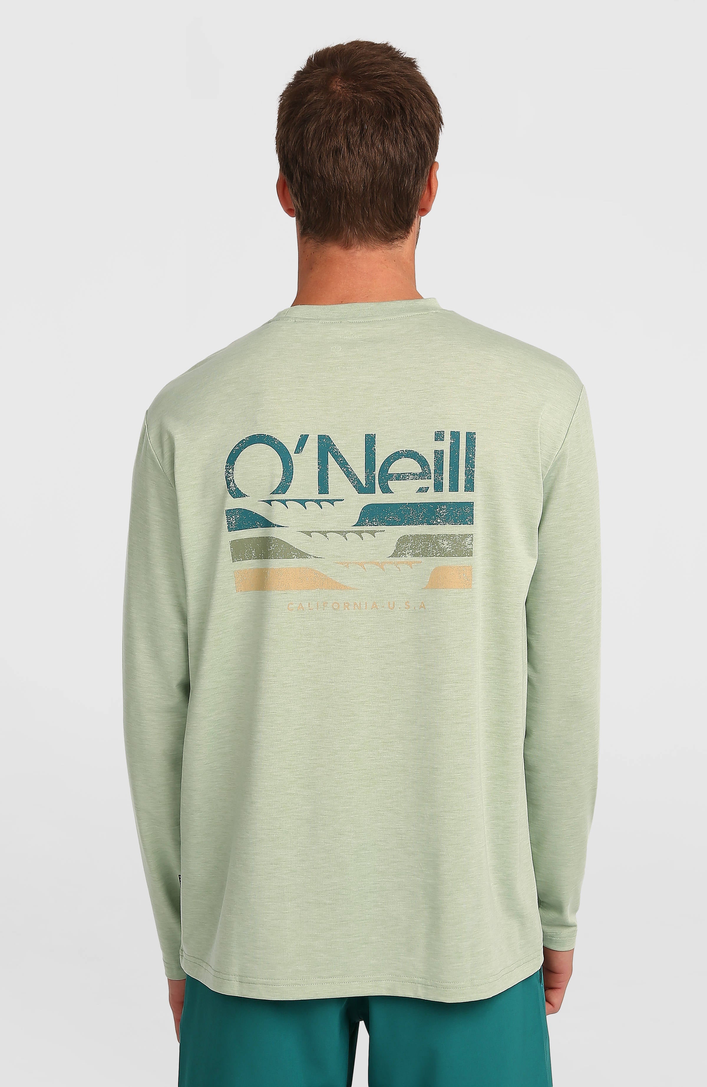 O'Neill Hybrid Polygiene Long-Sleeve T-Shirt Marble Arch