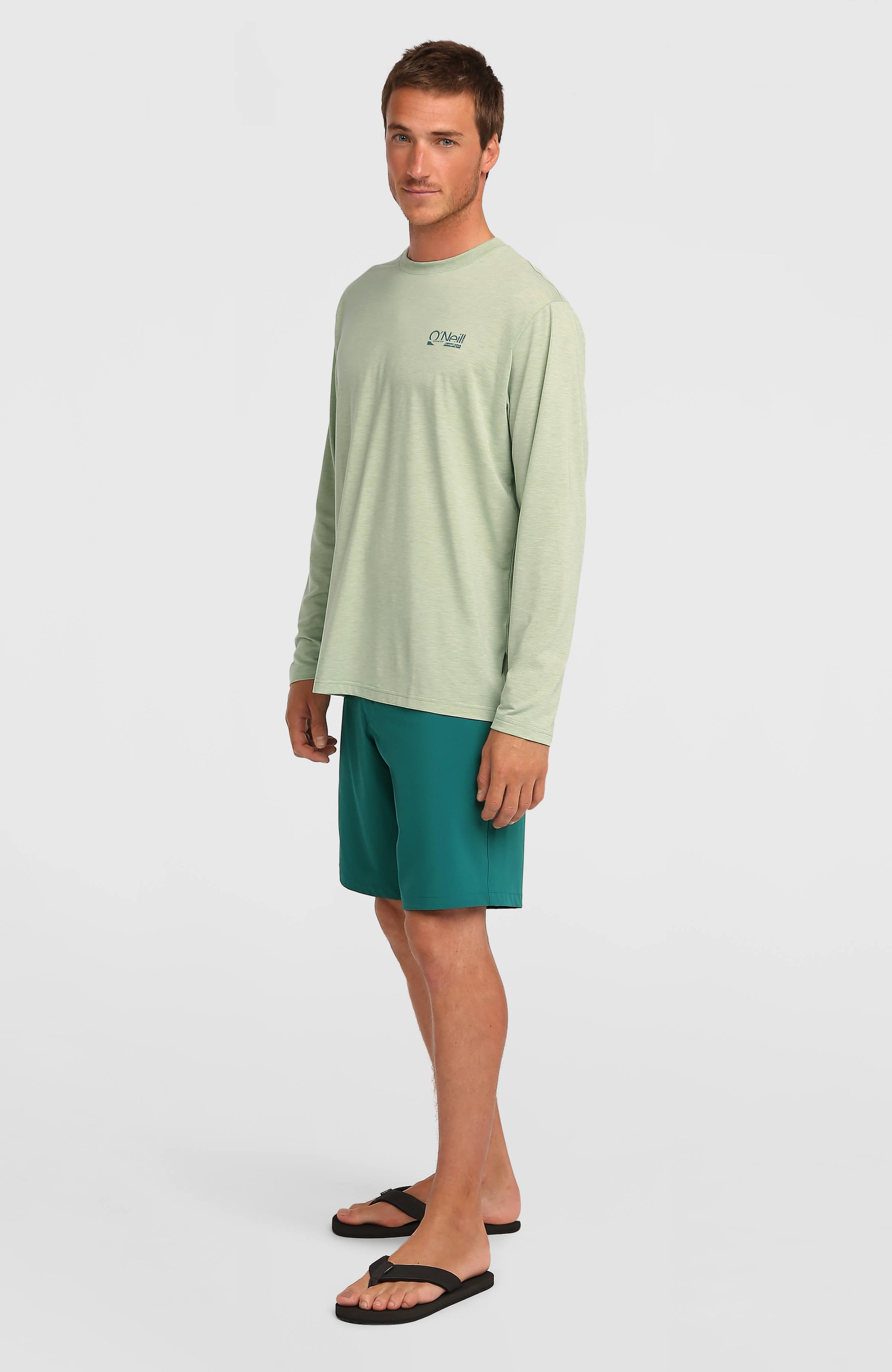 O'Neill Hybrid Polygiene Long-Sleeve T-Shirt Marble Arch