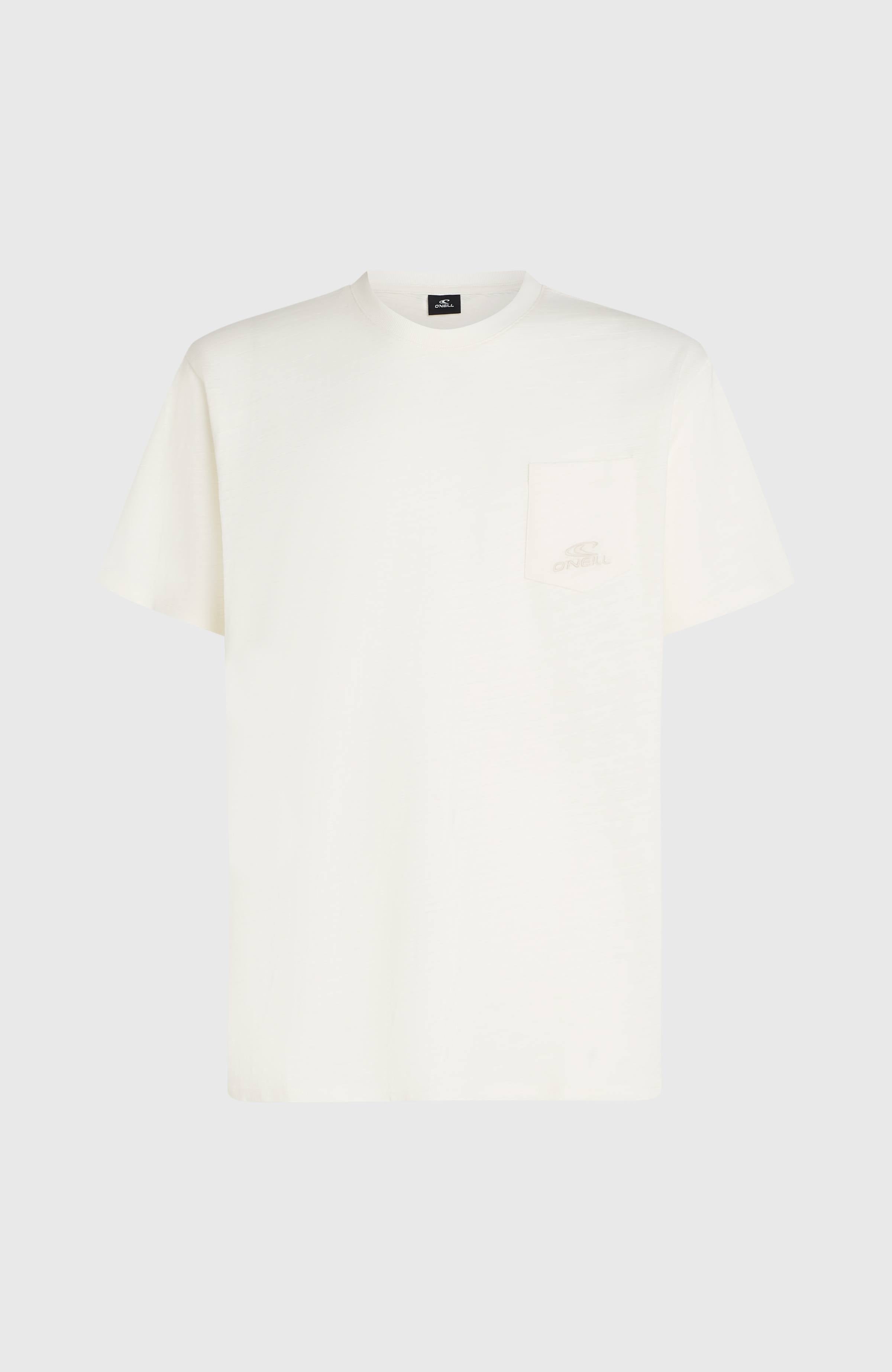 O'Neill Slub Chest Pocket T-Shirt Snow White
