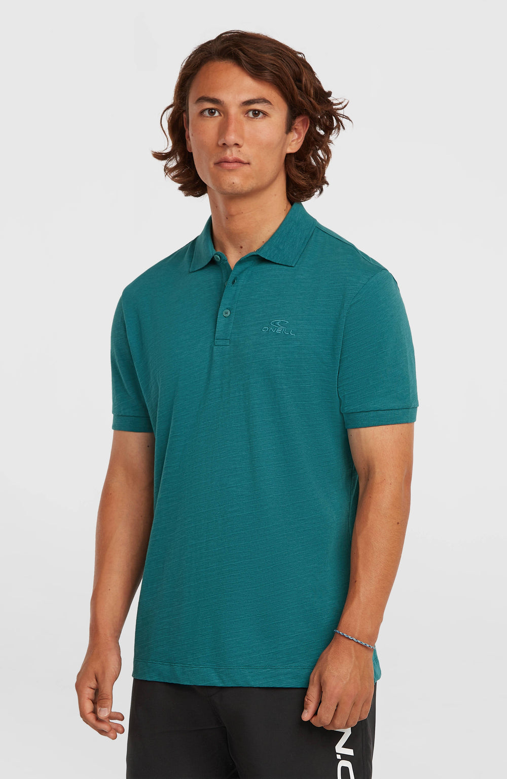 Slub Polo Botanical Heat