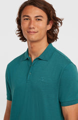 Slub Polo Botanical Heat