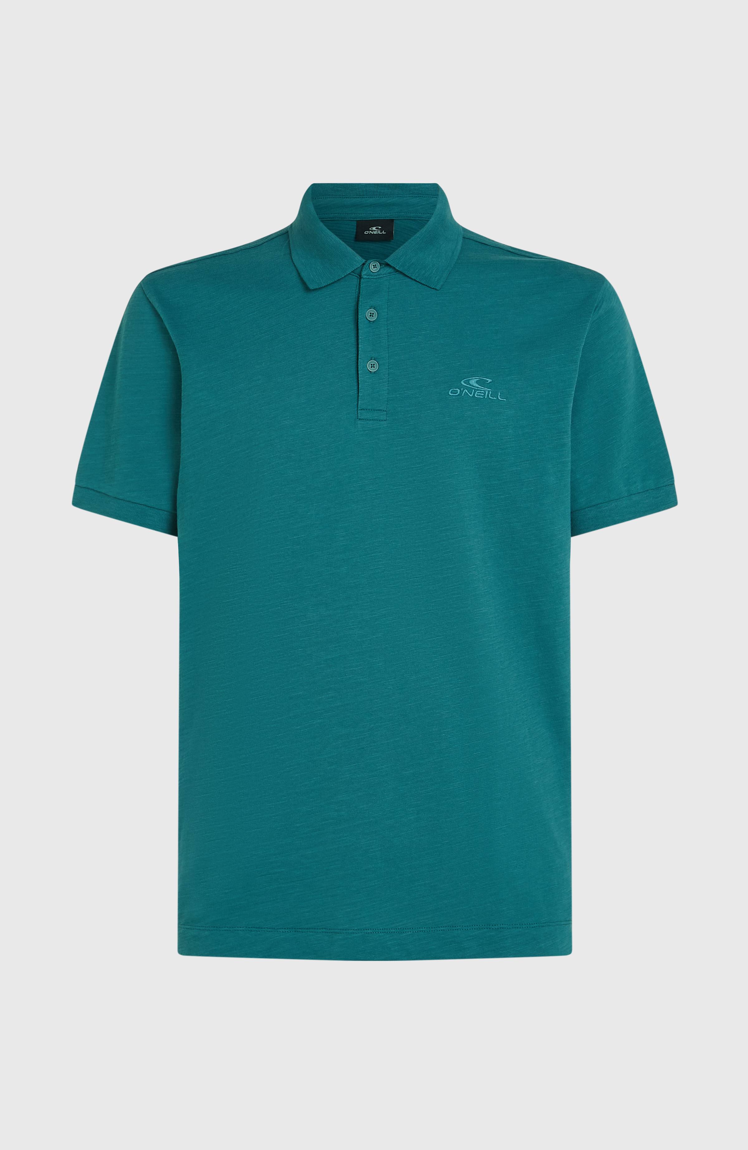 Slub Polo Botanical Heat