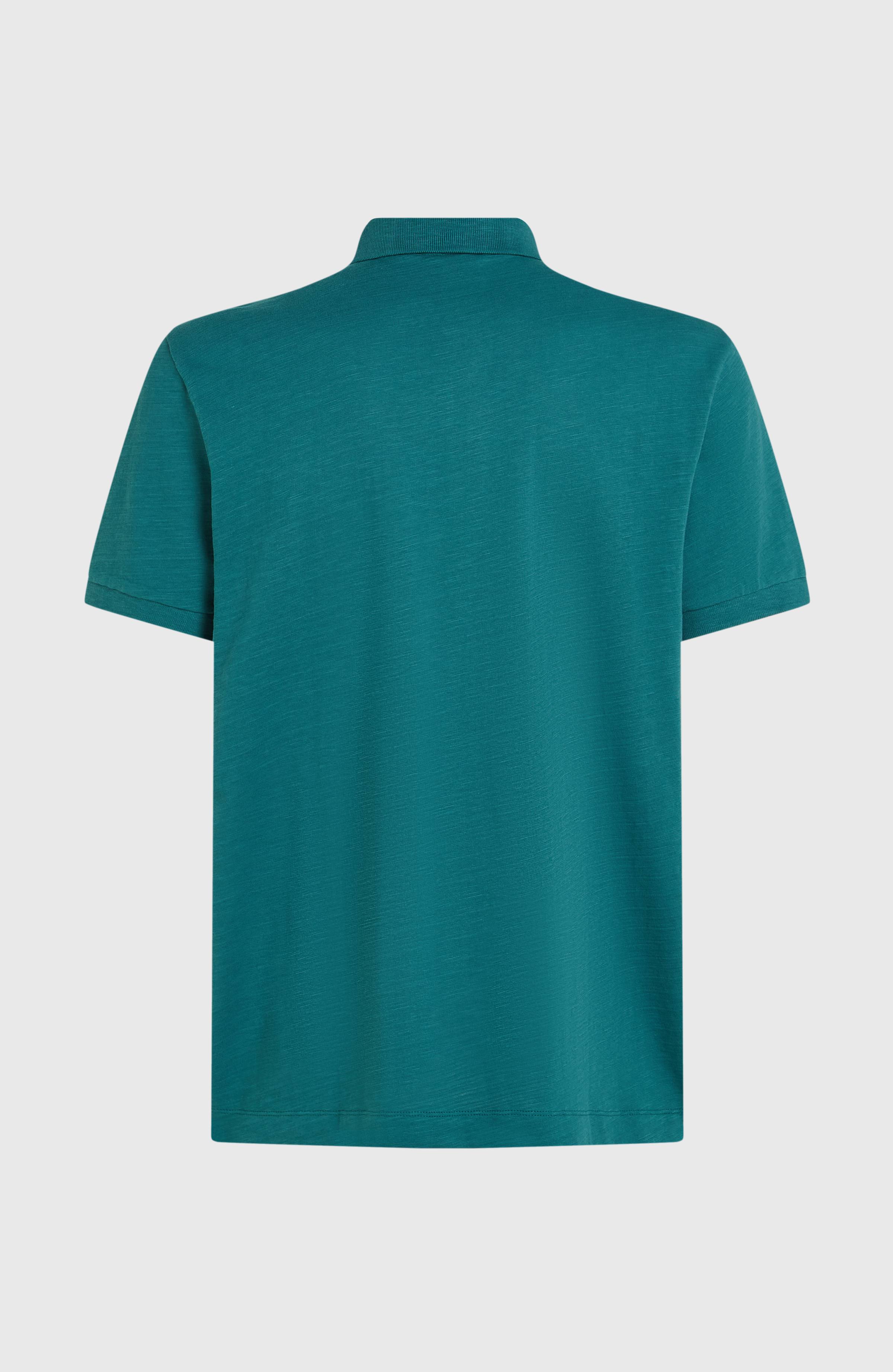 Slub Polo Botanical Heat