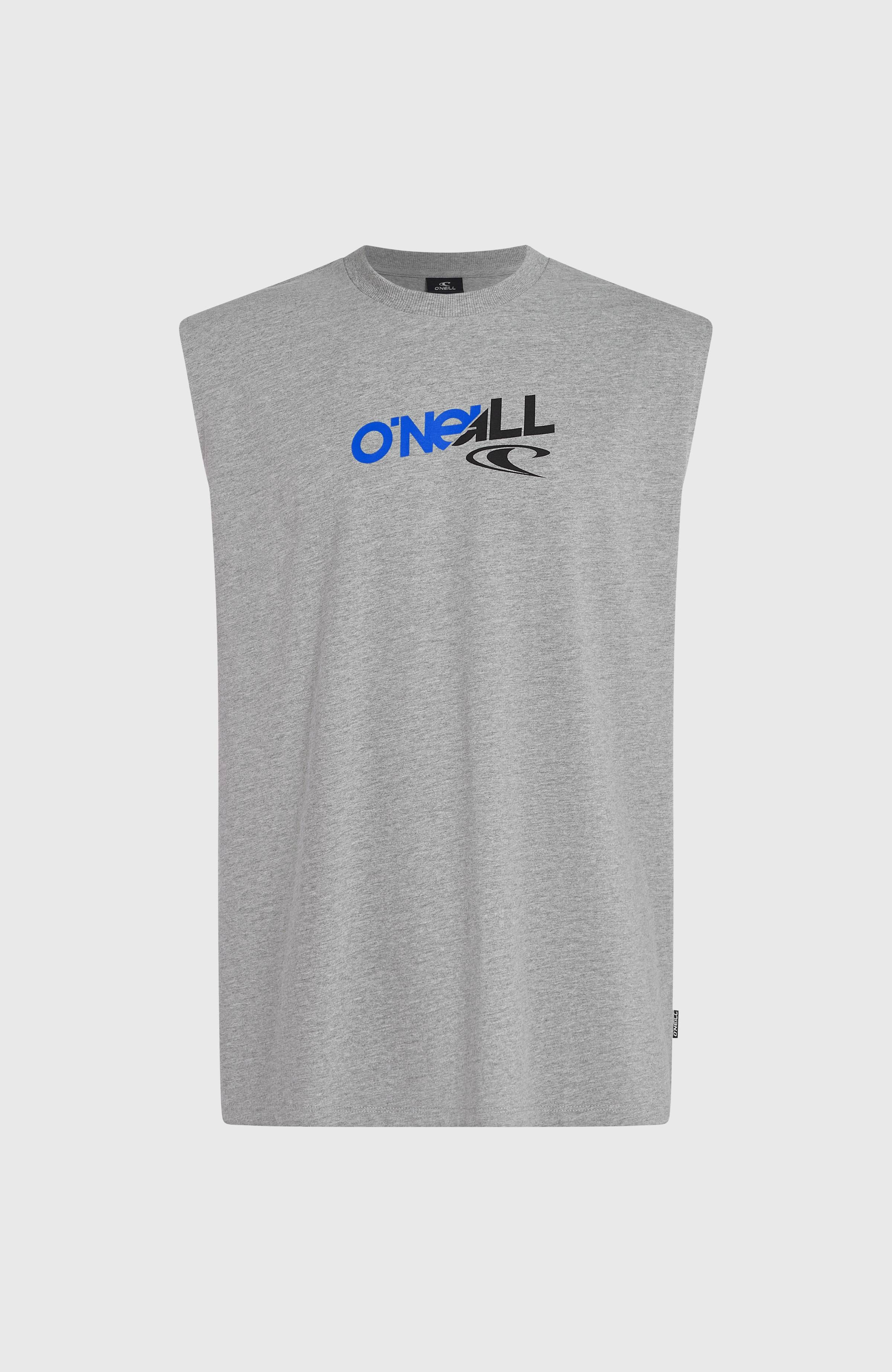 Essentials 90s Graphic Tank Top Silver Melee