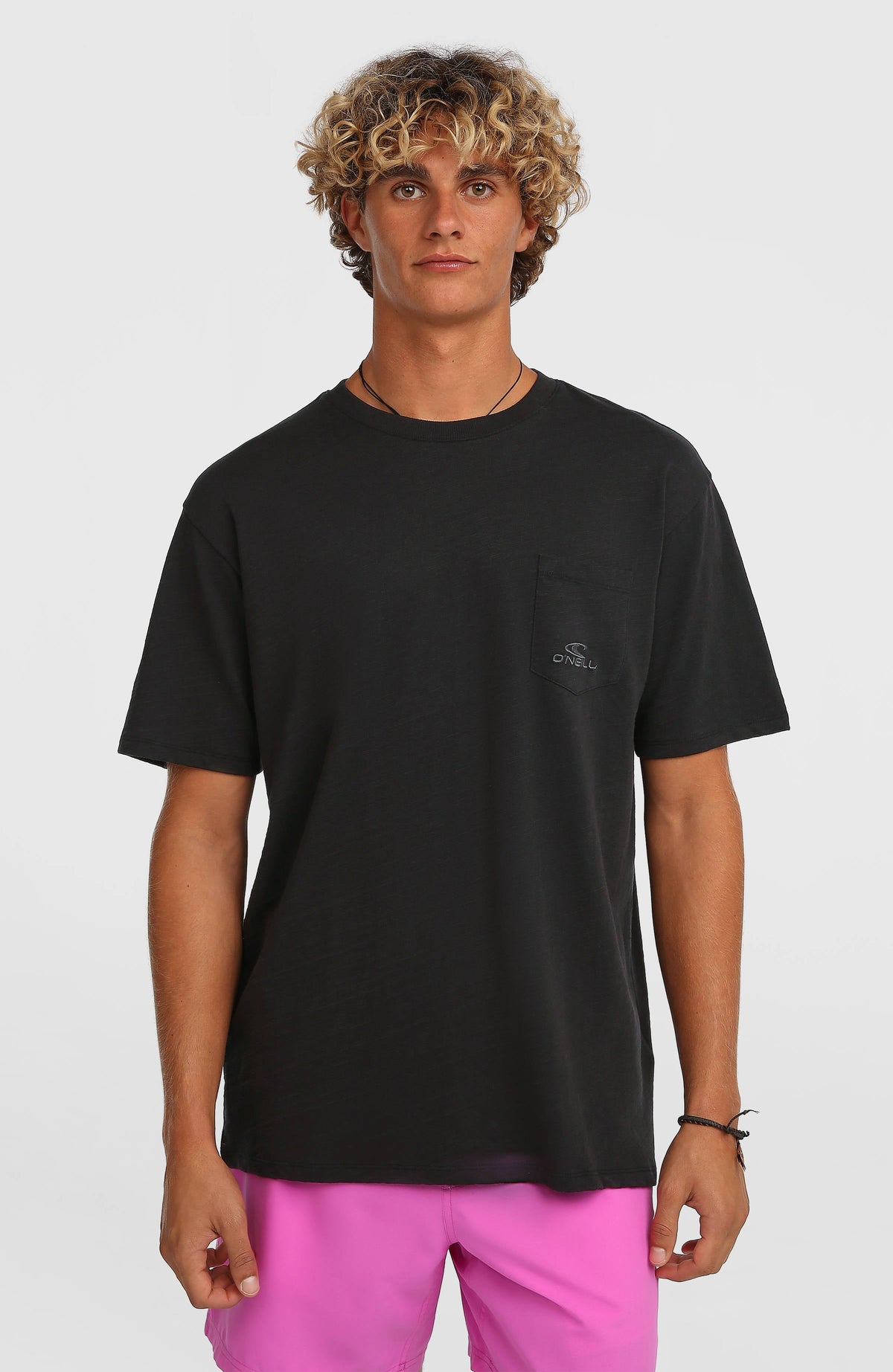 O'Neill Slub Chest Pocket T-Shirt Black Out