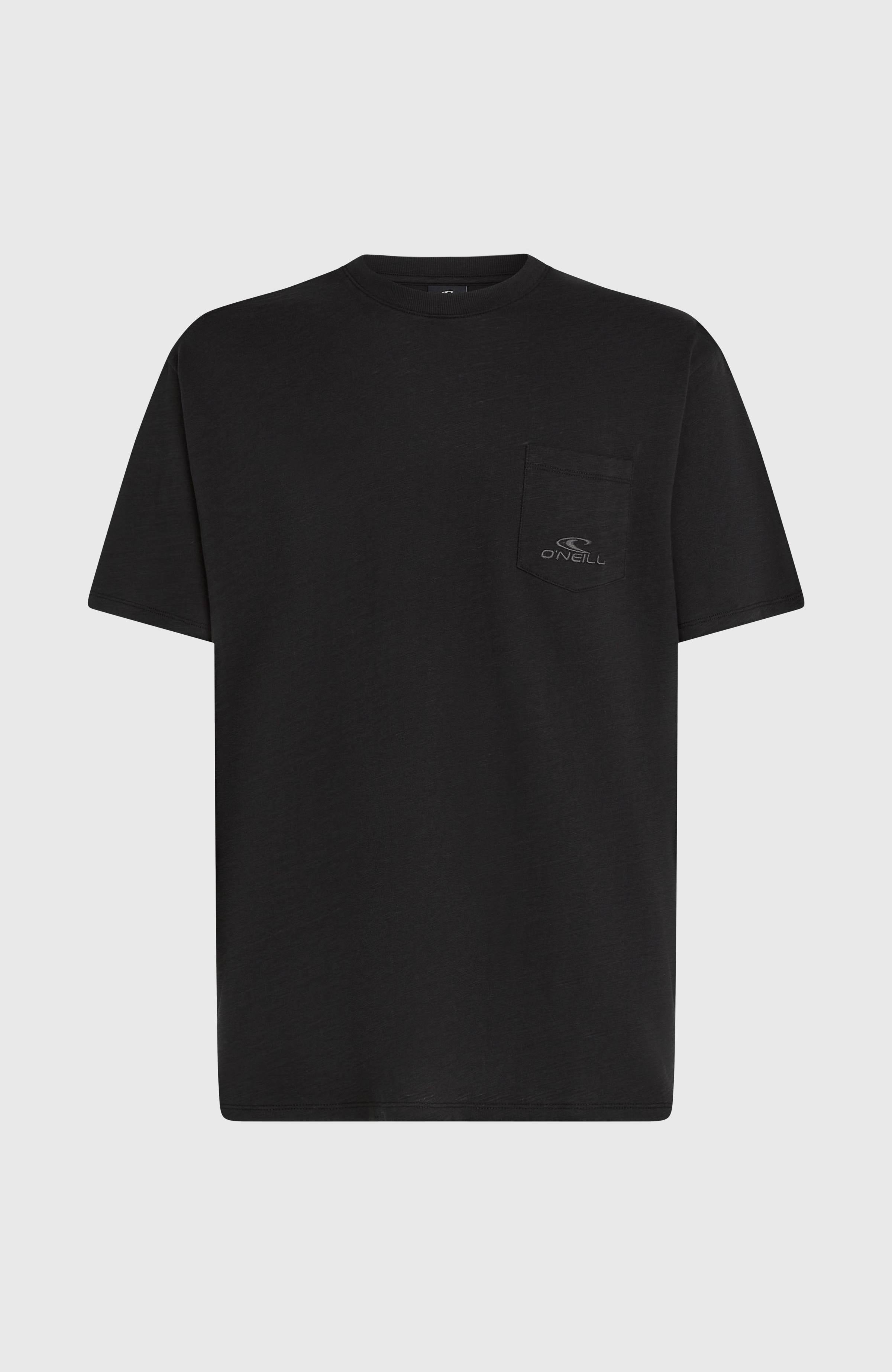 O'Neill Slub Chest Pocket T-Shirt Black Out