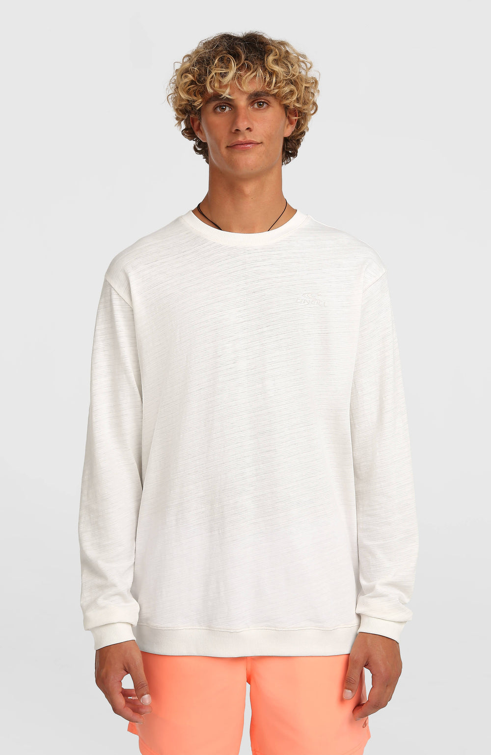 O'Neill Slub Long-Sleeve T-Shirt Snow White