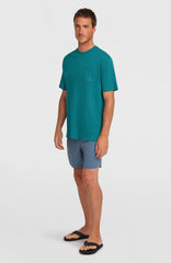 O'Neill Slub Chest Pocket T-Shirt Botanical Heat