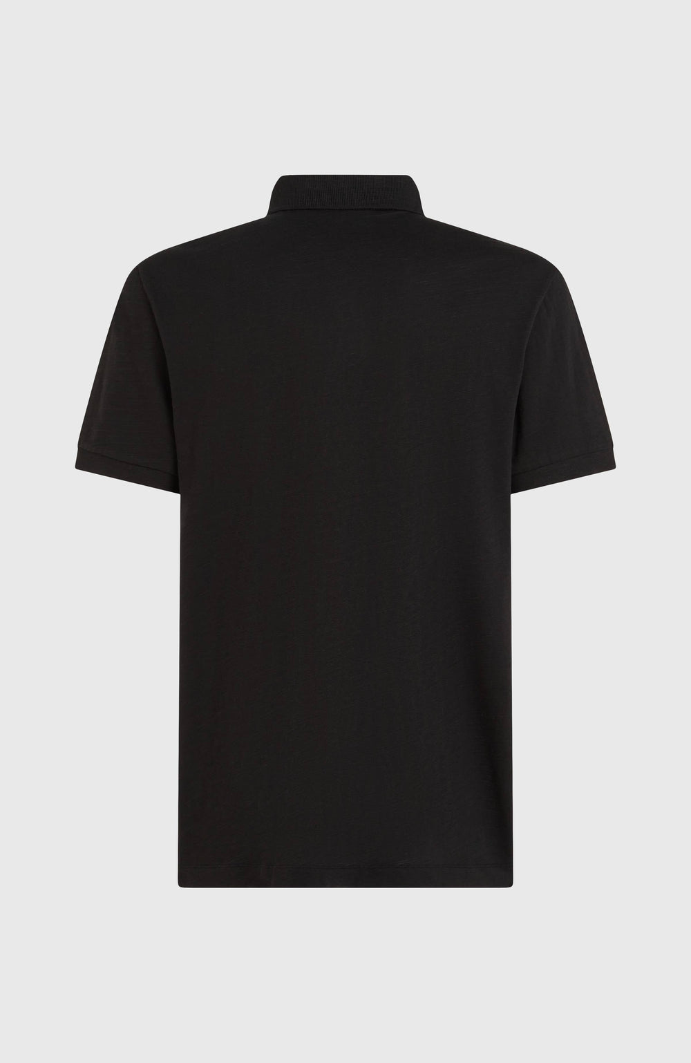 Slub Polo Black Out