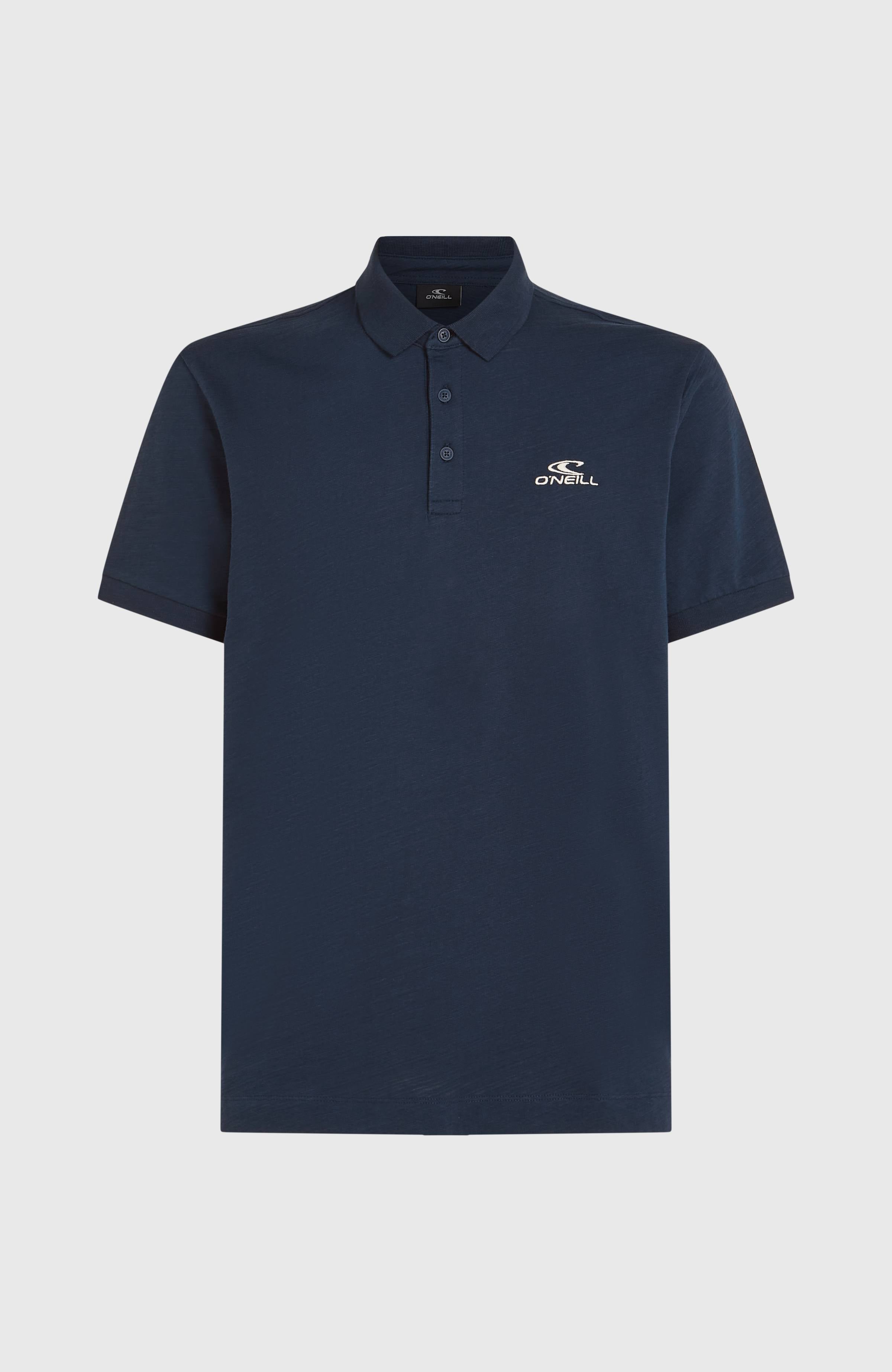 Slub Polo Ink Blue