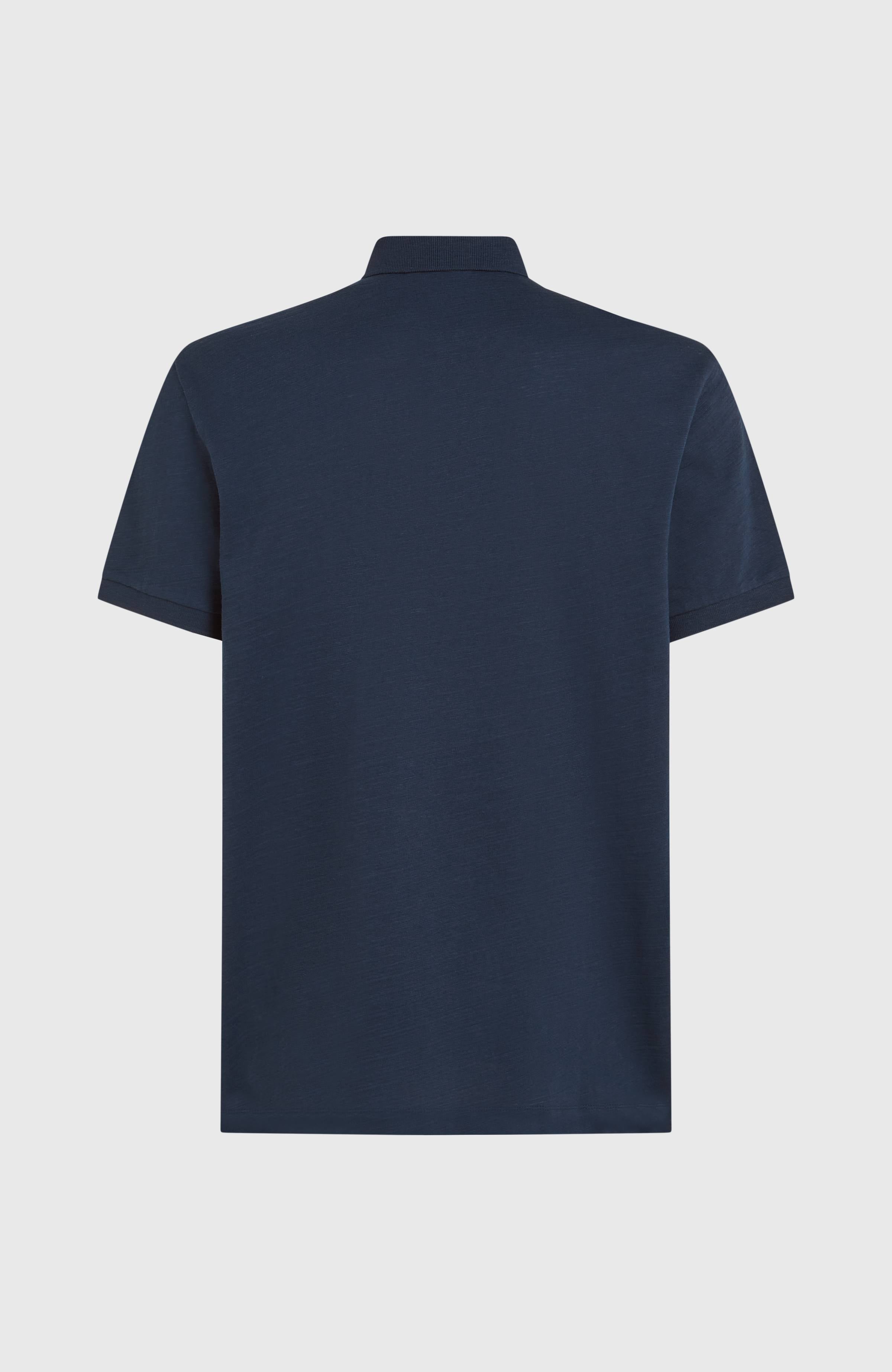 Slub Polo Ink Blue