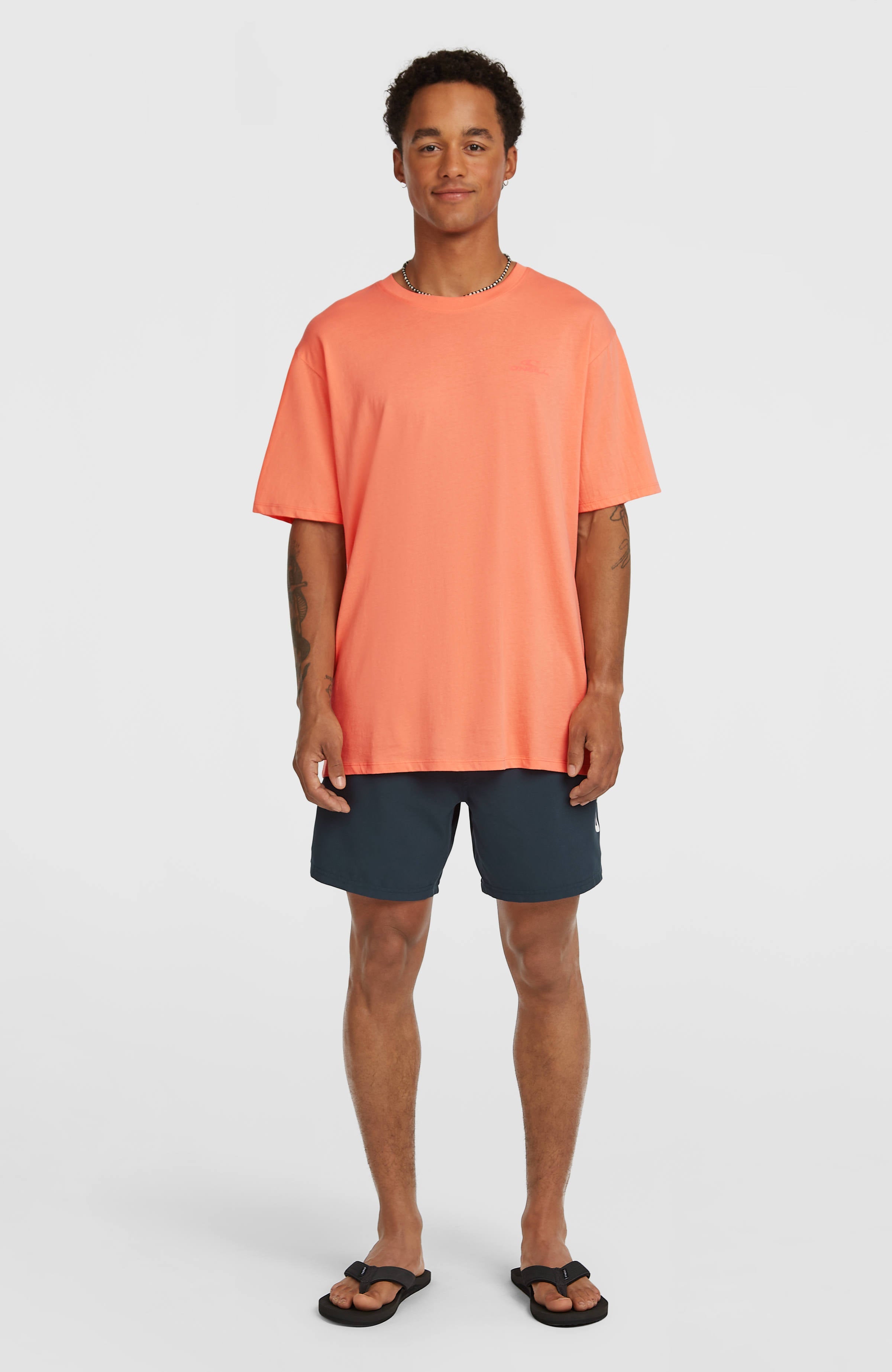 O'Neill Small Logo T-Shirt Funky Peach